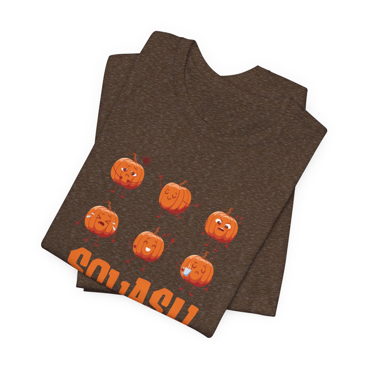 Squash – Cute Pumpkin Faces Halloween T-Shirt