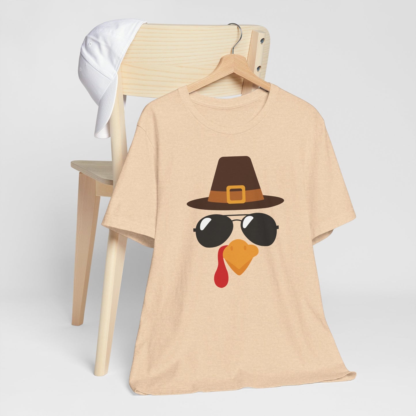 Cool Turkey Thanksgiving Shirt β Funny Pilgrim Hat & Sunglasses Tee for Men and Women