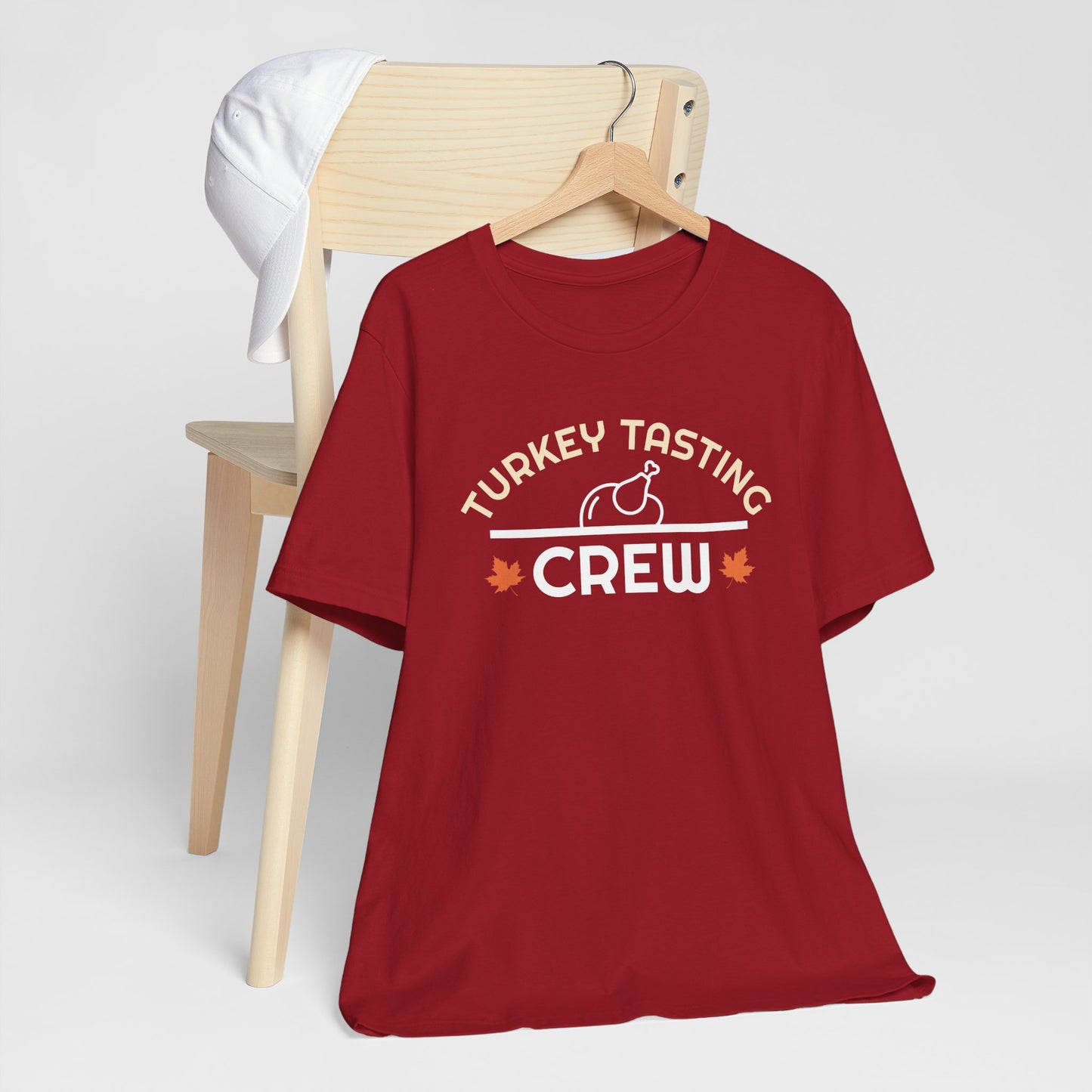 Turkey Tasting Crew T-Shirt – Funny Thanksgiving Shirt for Family and Friends