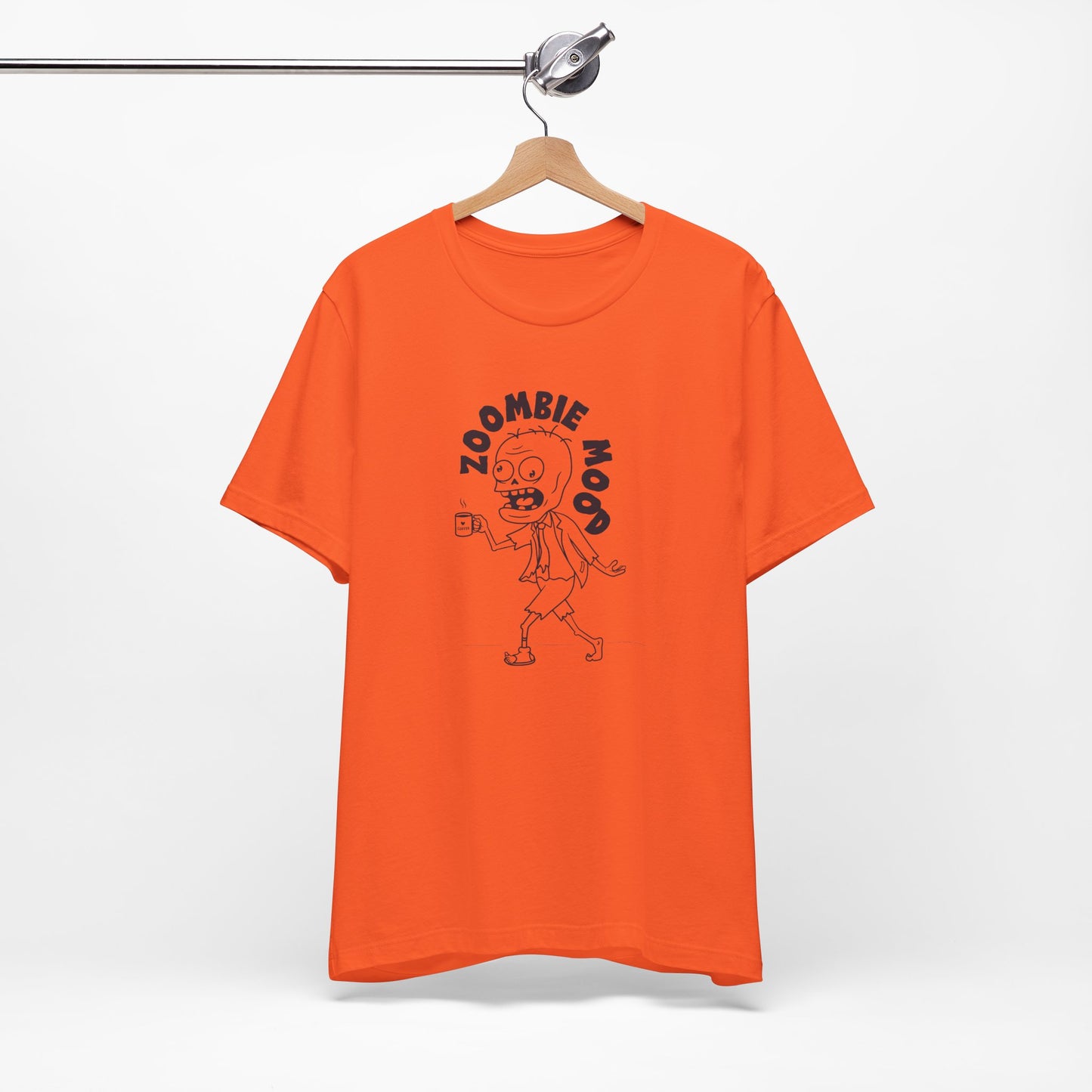 Zoombie Mood T-Shirt – For Coffee Lovers & Night Owls