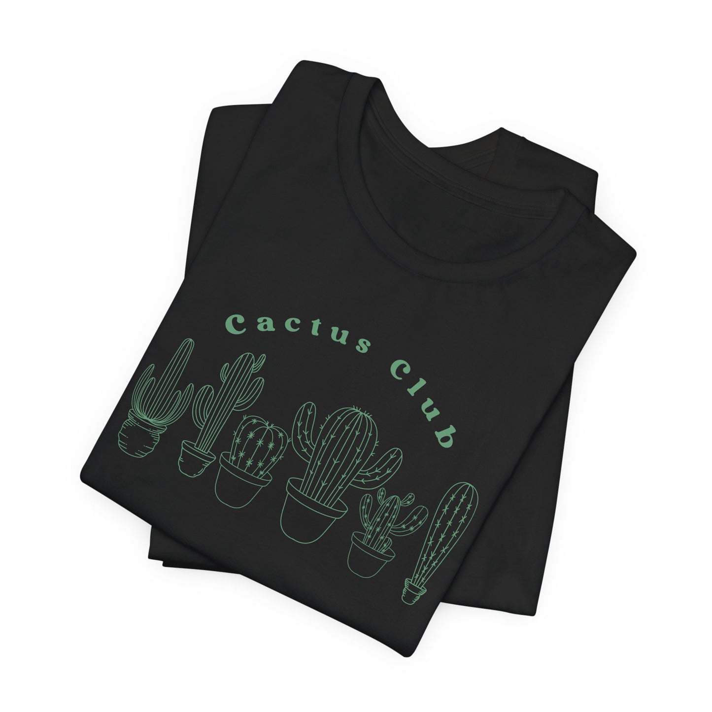 Cactus Club Graphic Tee – Minimal Desert Vibes