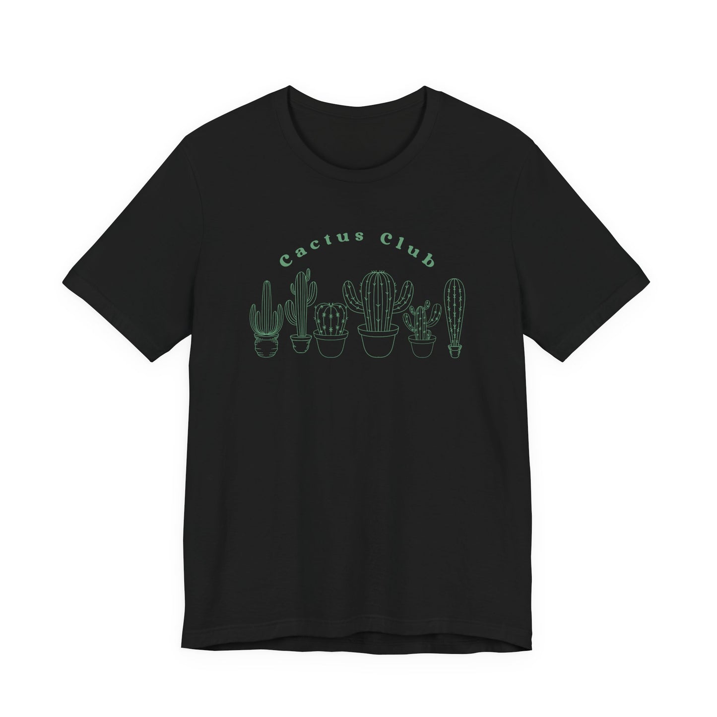 Cactus Club Graphic Tee – Minimal Desert Vibes
