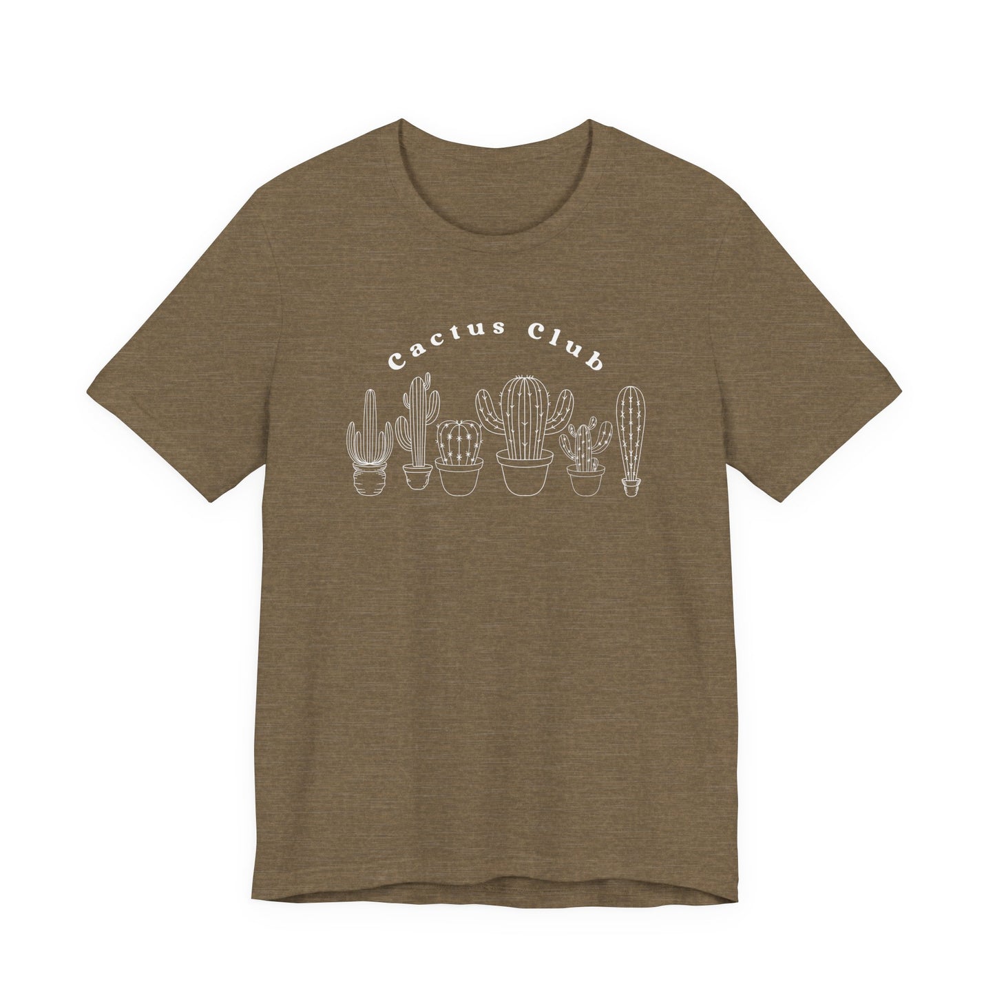 Cactus Club Graphic Tee – Minimal Desert Vibes