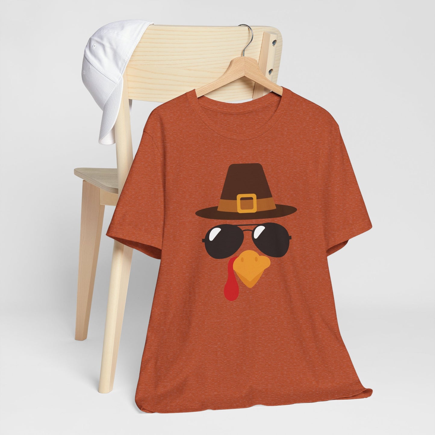 Cool Turkey Thanksgiving Shirt β Funny Pilgrim Hat & Sunglasses Tee for Men and Women