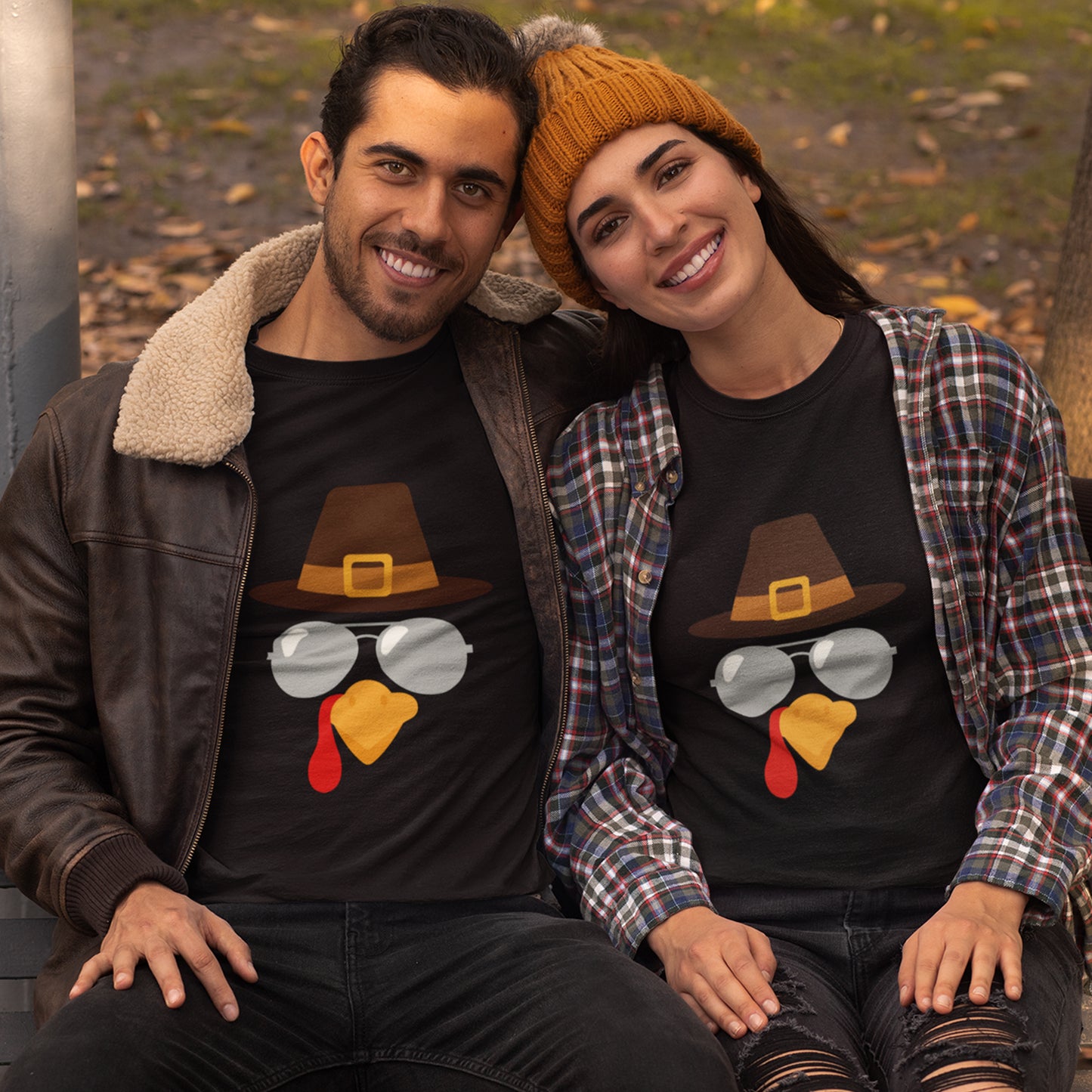Cool Turkey Thanksgiving Shirt β Funny Pilgrim Hat & Sunglasses Tee for Men and Women
