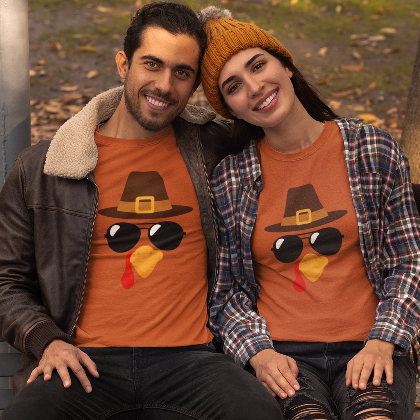 Cool Turkey Thanksgiving Shirt β Funny Pilgrim Hat & Sunglasses Tee for Men and Women
