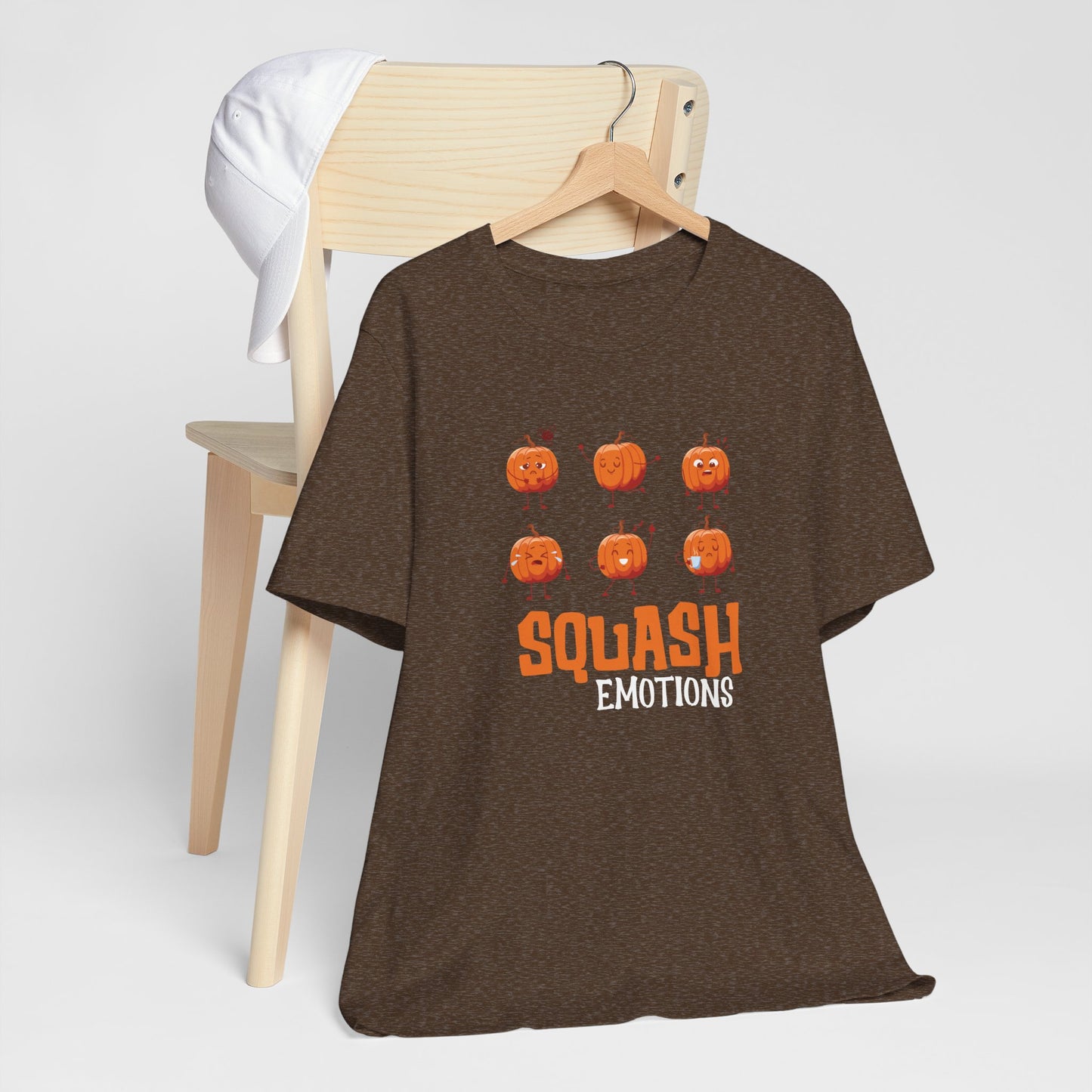 Squash – Cute Pumpkin Faces Halloween T-Shirt