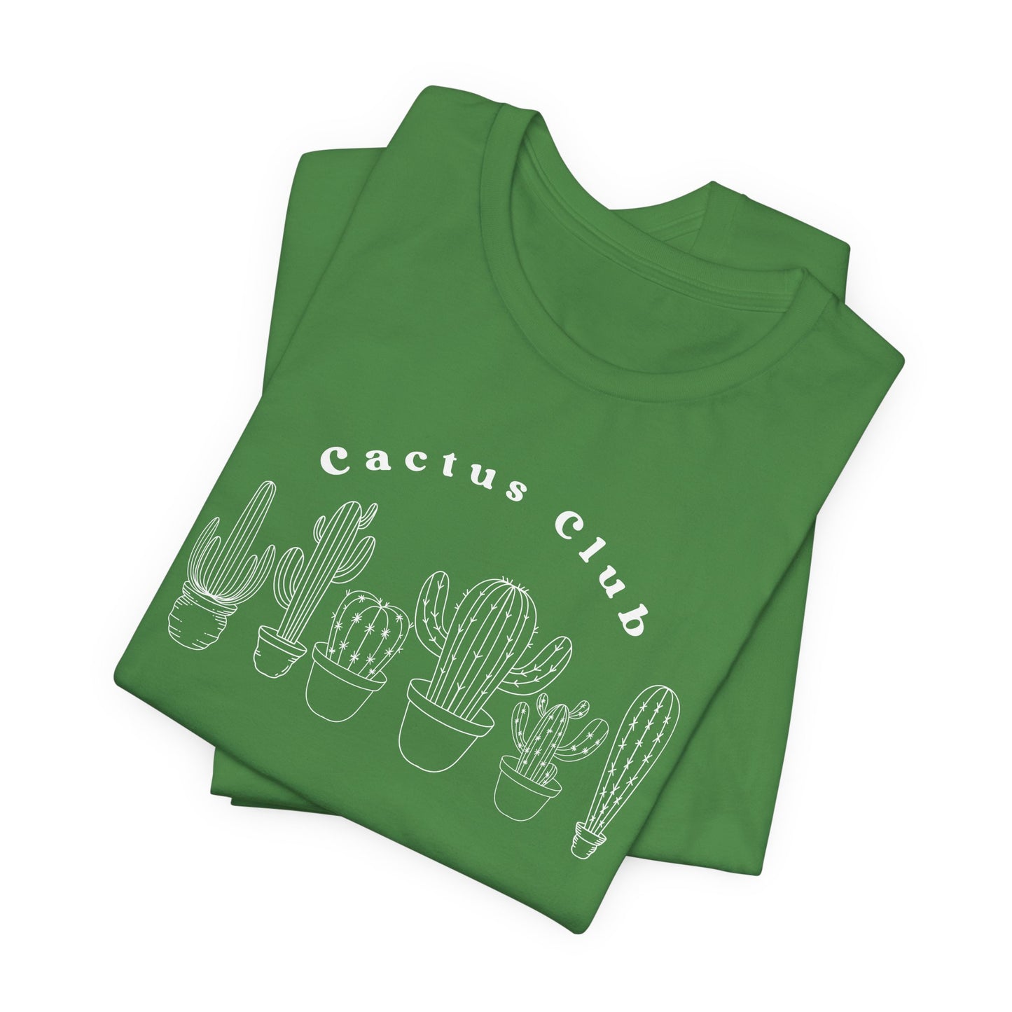 Cactus Club Graphic Tee – Minimal Desert Vibes
