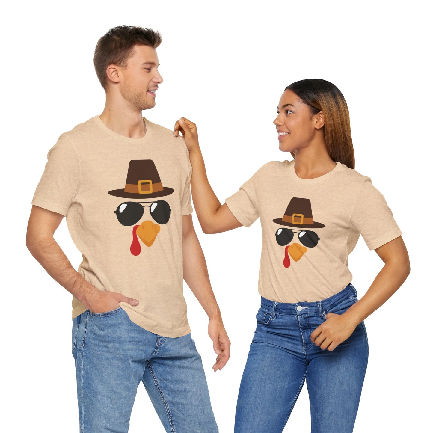 Cool Turkey Thanksgiving Shirt β Funny Pilgrim Hat & Sunglasses Tee for Men and Women