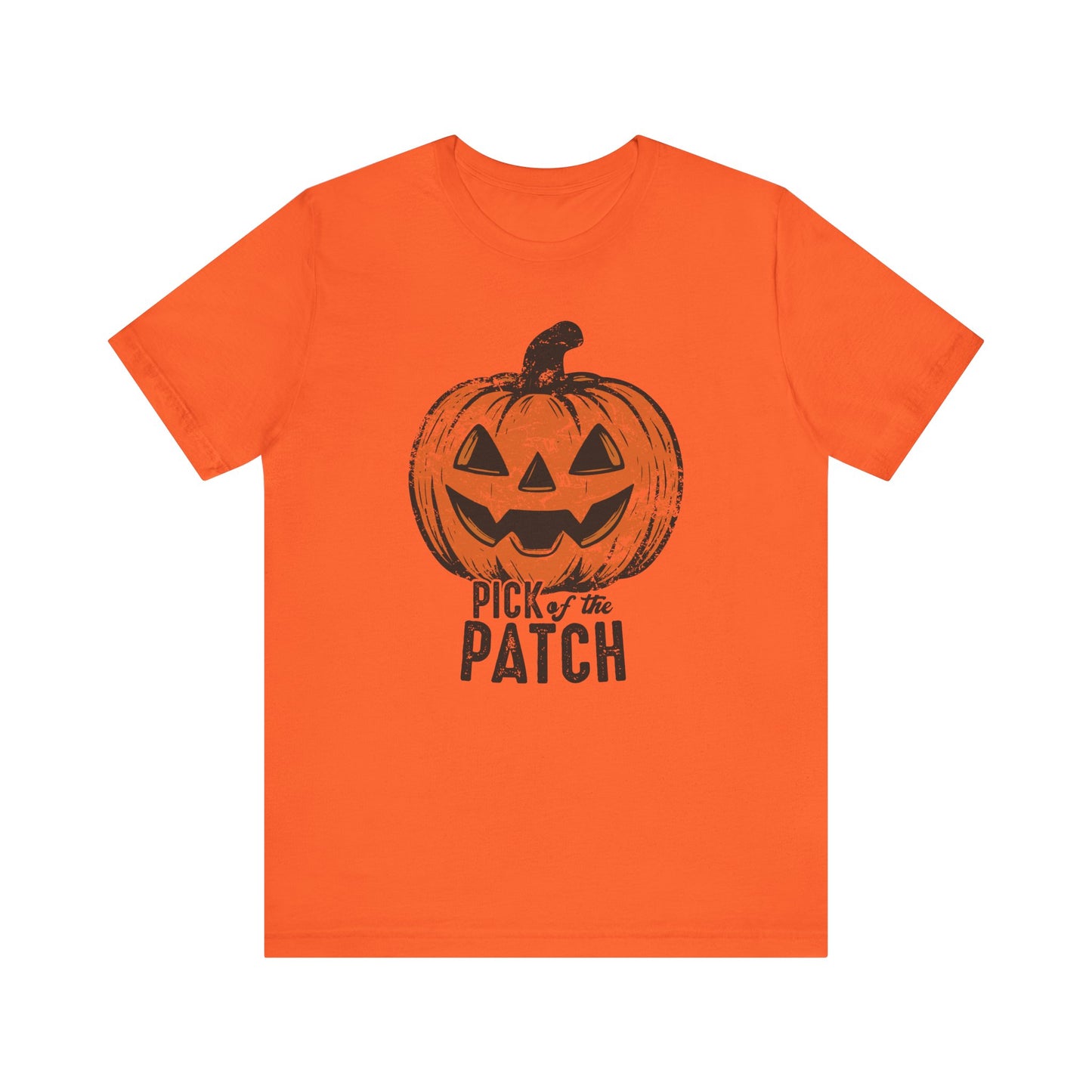 Pick of the Patch Pumpkin Halloween Shirt – Cute Jack-O’-Lantern Fall Tee