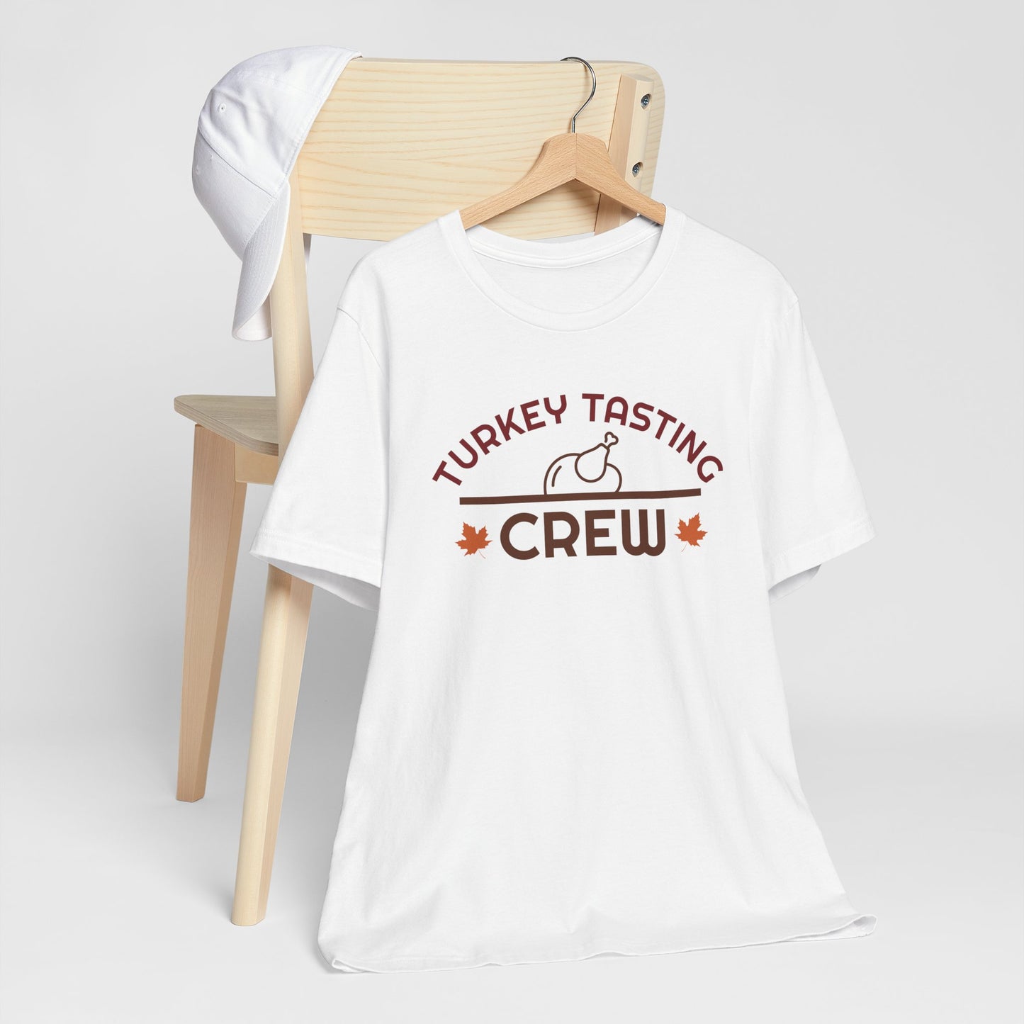 Turkey Tasting Crew T-Shirt – Funny Thanksgiving Shirt for Family and Friends