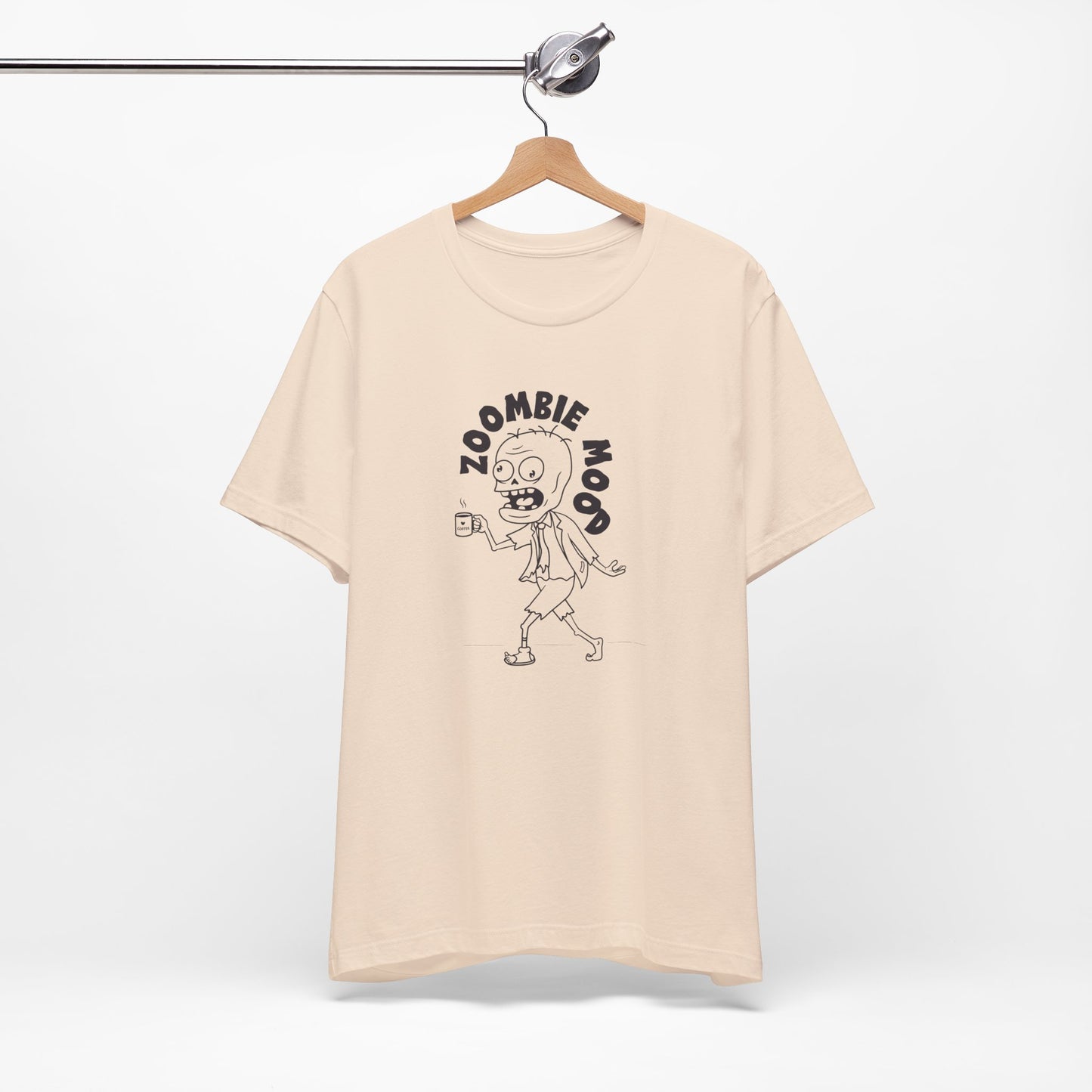 Zoombie Mood T-Shirt – For Coffee Lovers & Night Owls