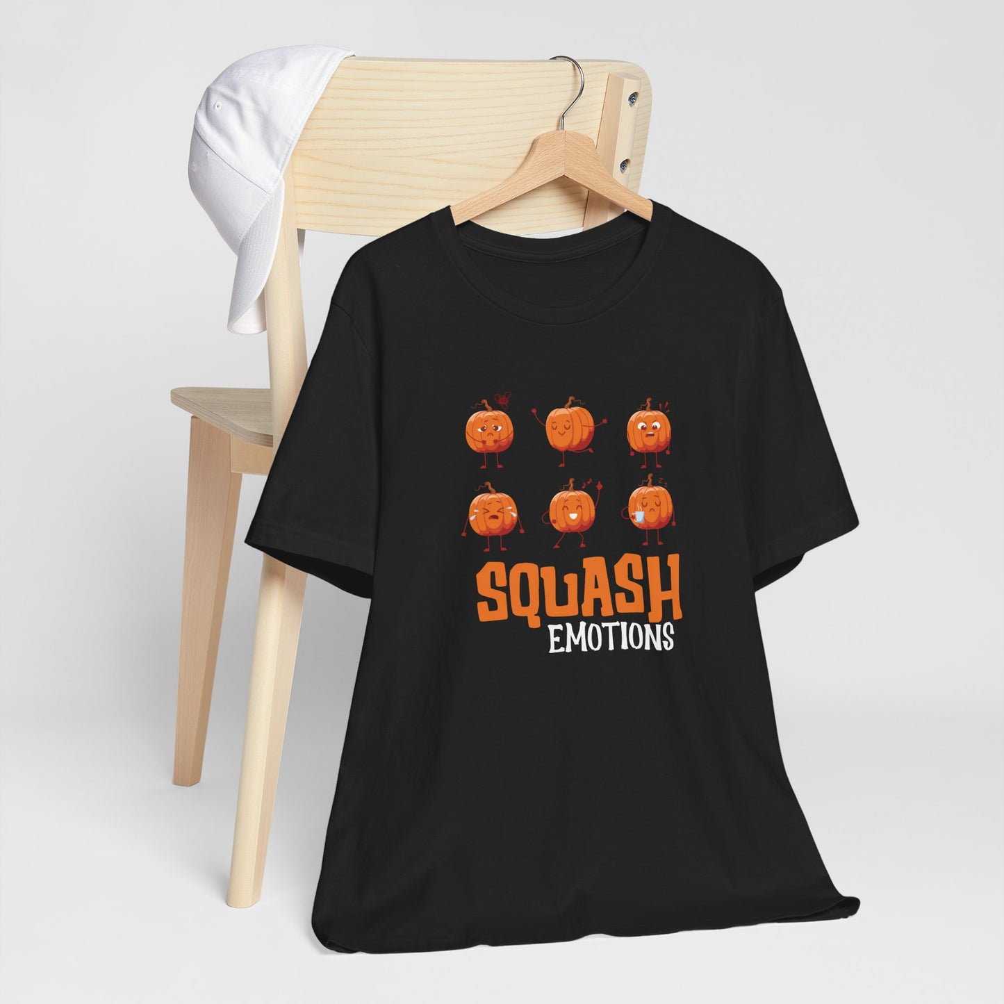 Squash – Cute Pumpkin Faces Halloween T-Shirt