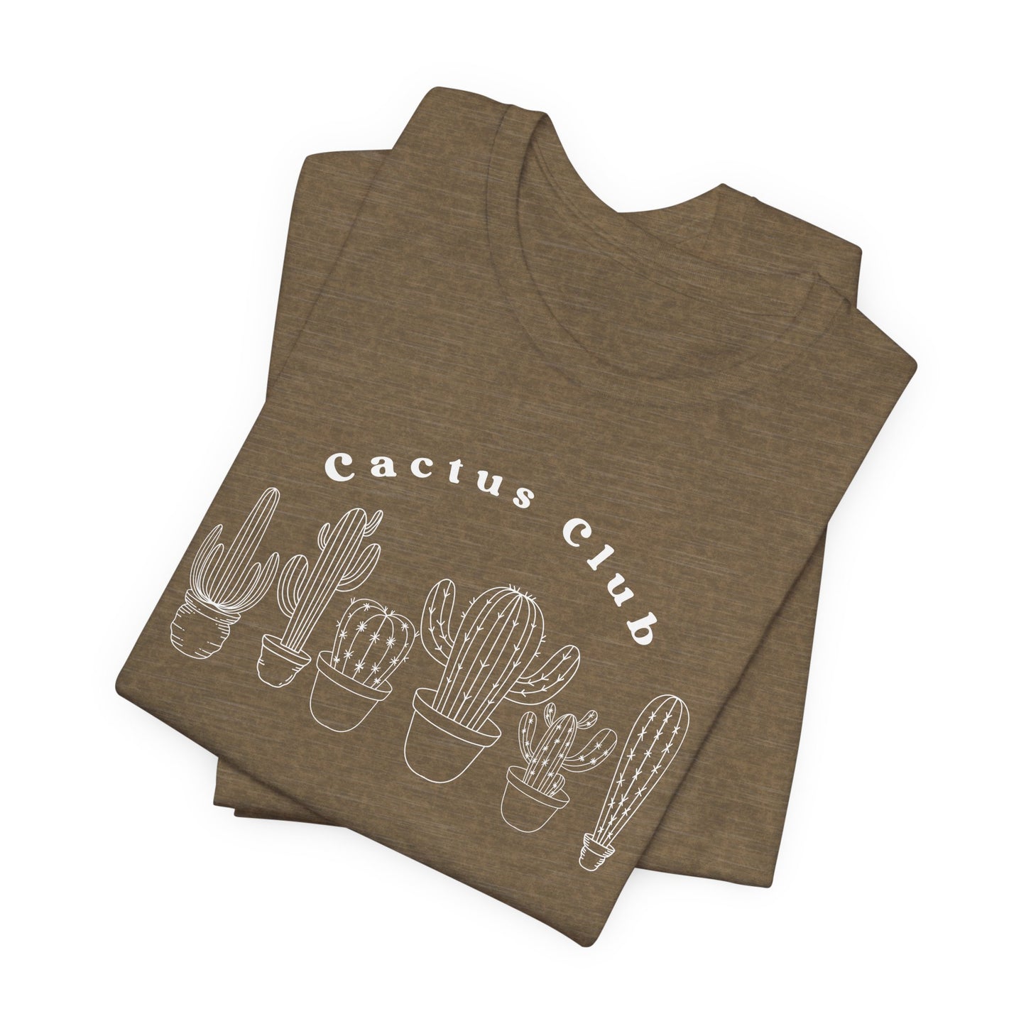 Cactus Club Graphic Tee – Minimal Desert Vibes
