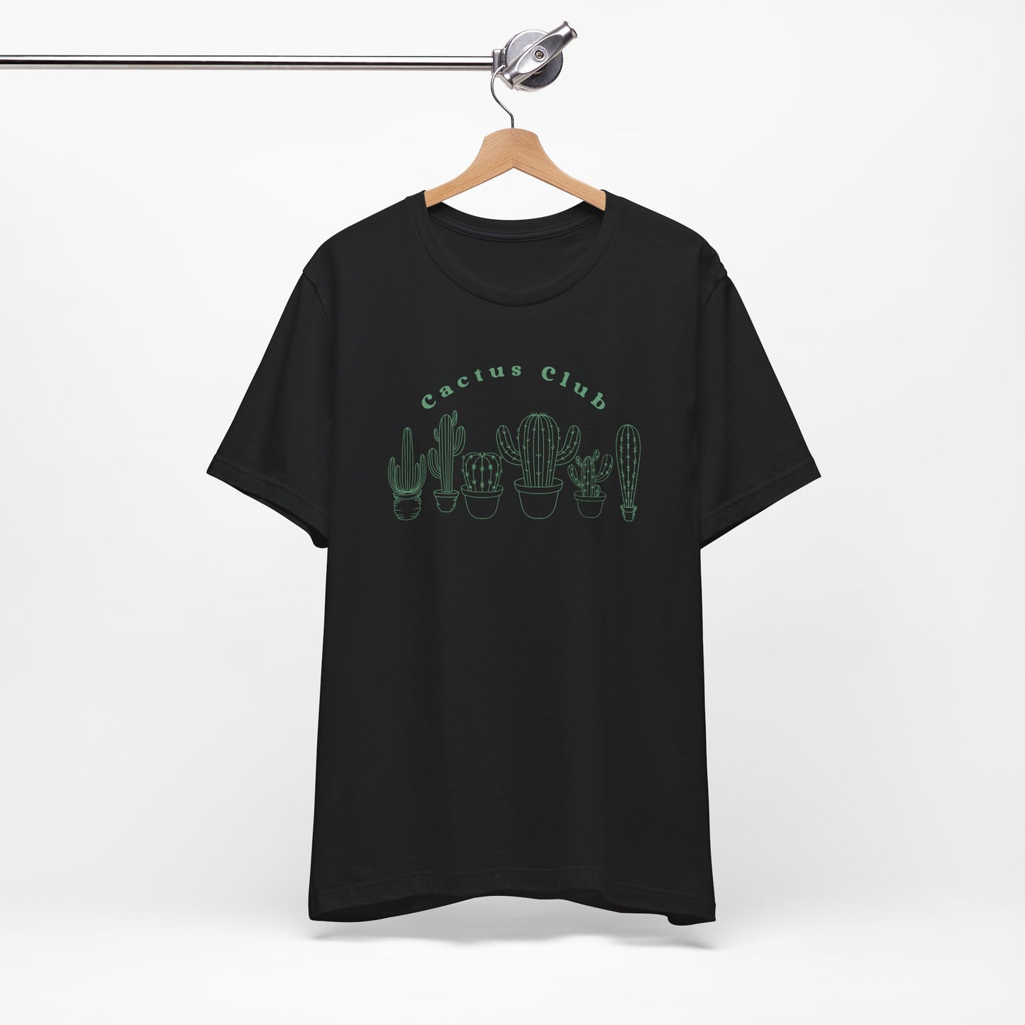 Cactus Club Graphic Tee – Minimal Desert Vibes