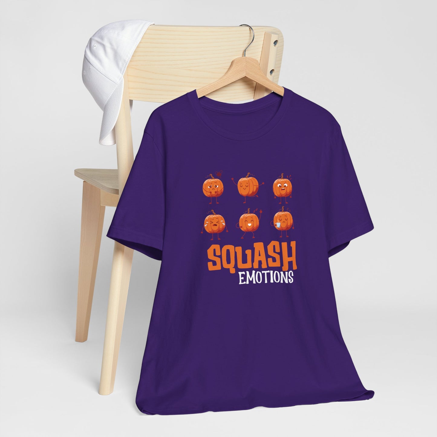 Squash – Cute Pumpkin Faces Halloween T-Shirt
