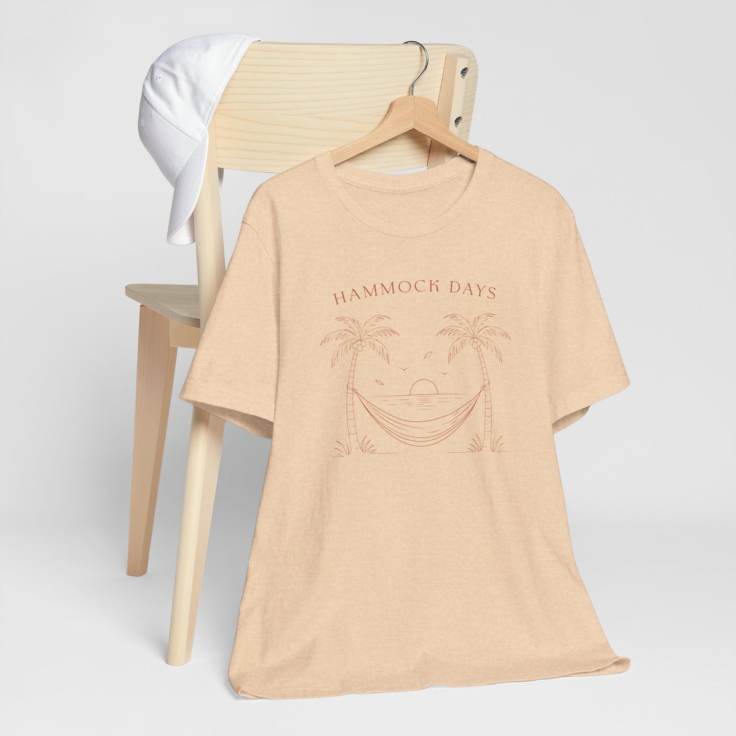 Hammock Days Shirt - Tropical Beach Vacation Graphic Tee
