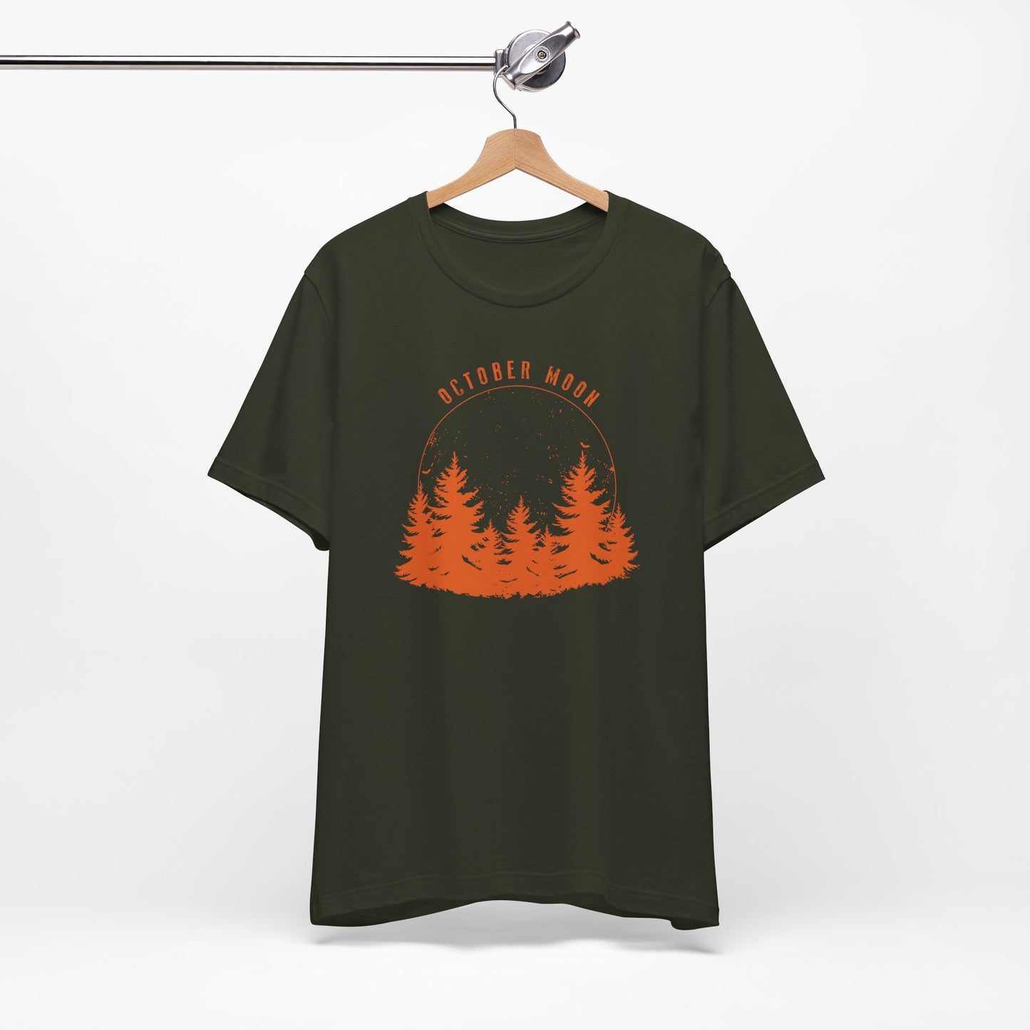 October Moon Shirt - Spooky Forest Halloween Graphic Tee