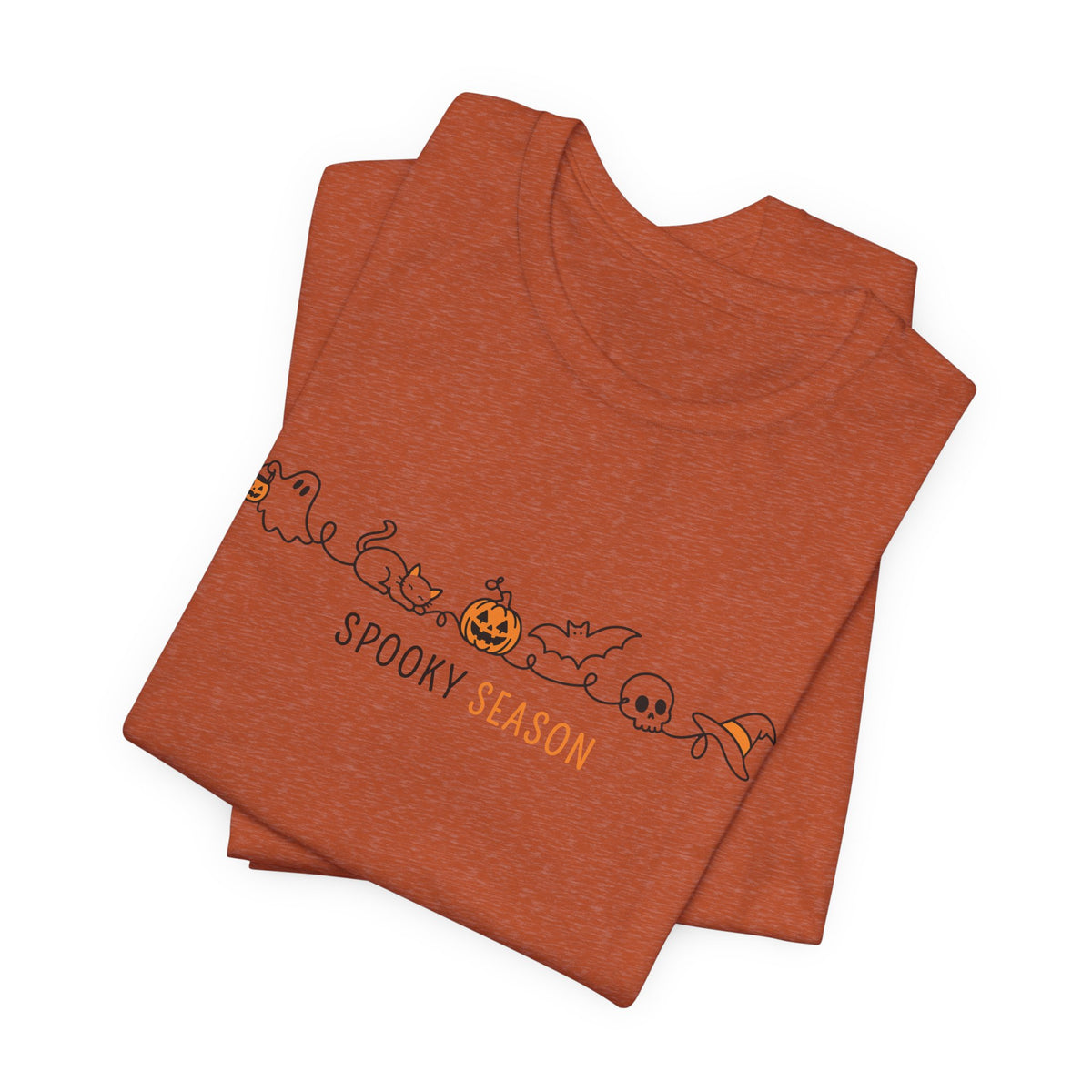 Spooky Season Halloween Shirt – Cute Minimalist Graphic Tee