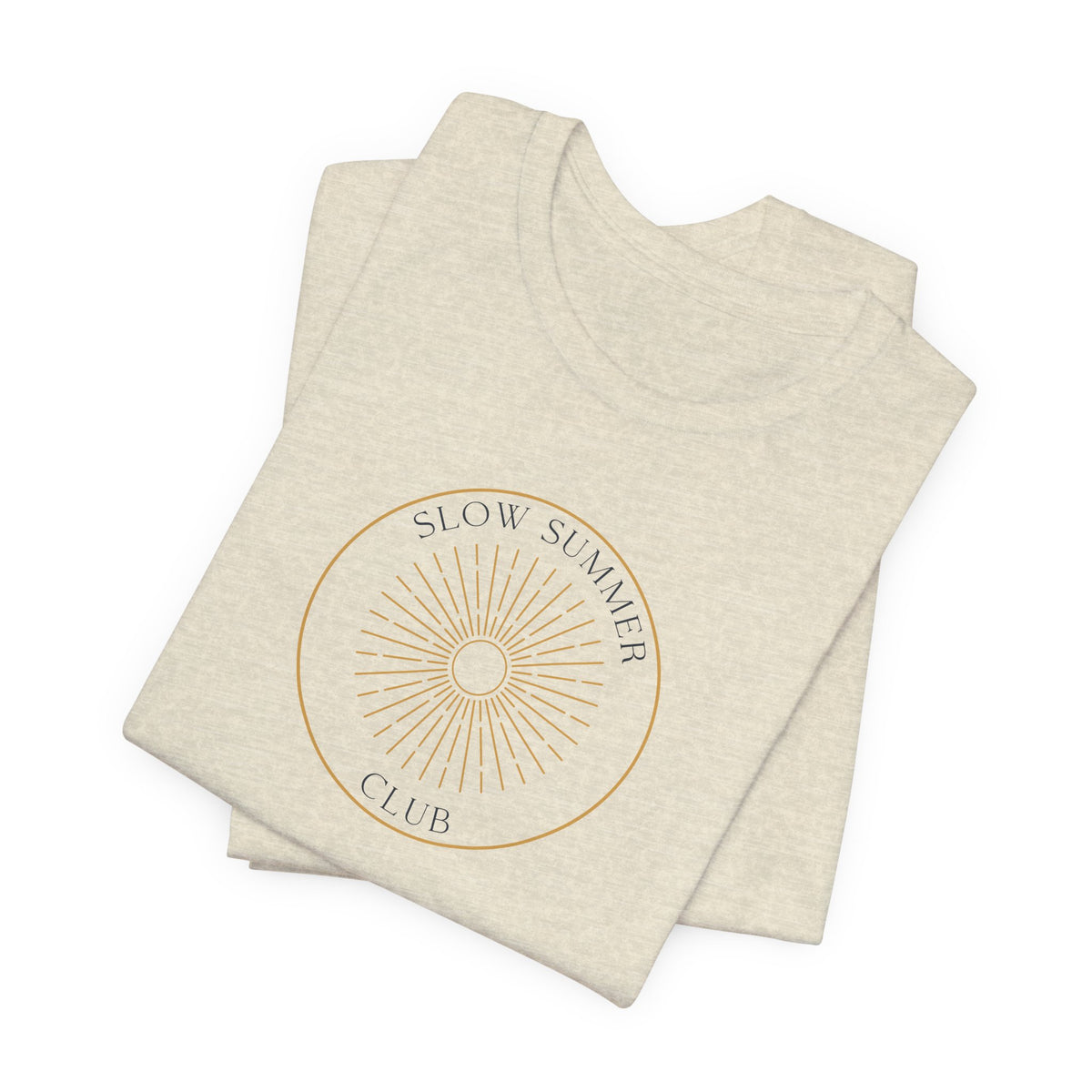 Slow Summer Club Shirt - Coastal Lifestyle Graphic Tee