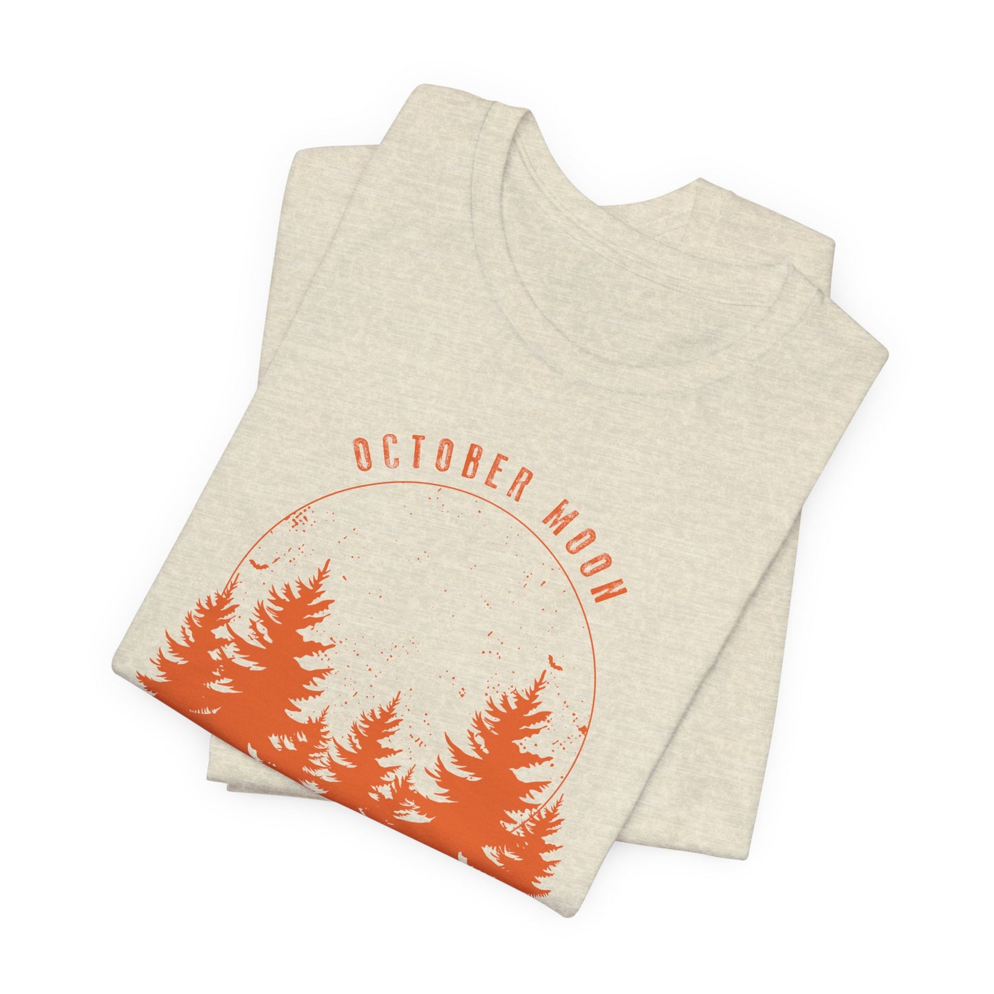 October Moon Shirt - Spooky Forest Halloween Graphic Tee