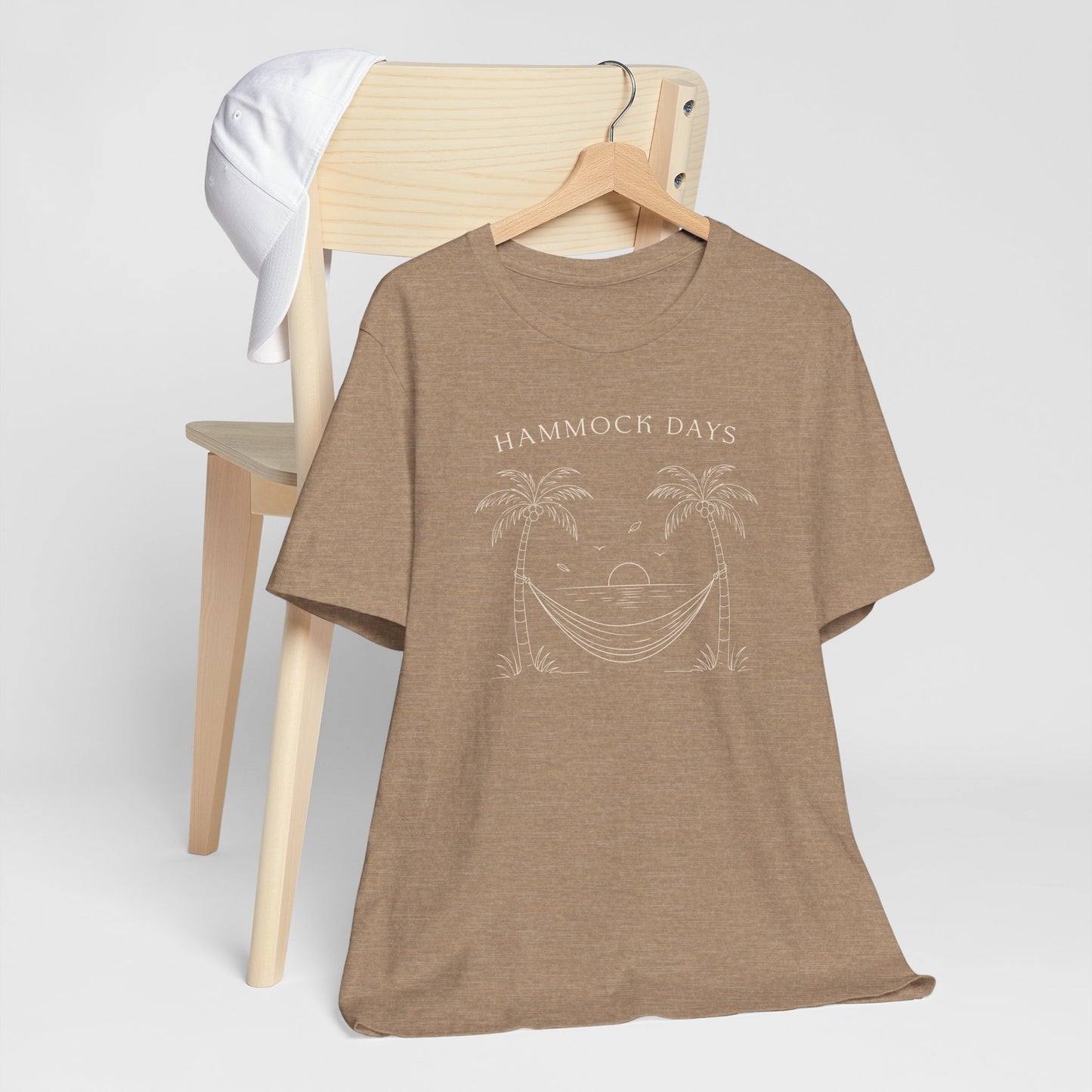Hammock Days Shirt - Tropical Beach Vacation Graphic Tee