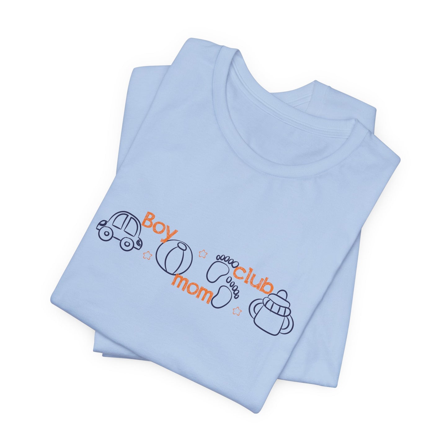 Boy Mom Club Shirt, Cute Boy Mom T-Shirt