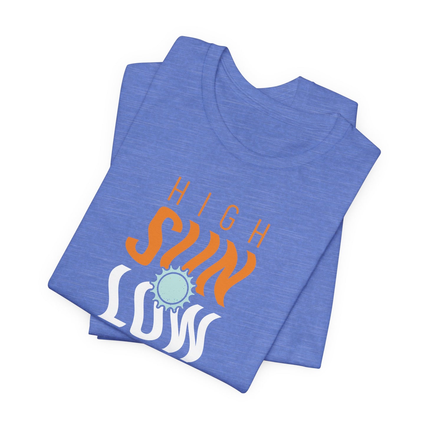 High Sun Stress Shirt | Funny Summer Beach Graphic Tee