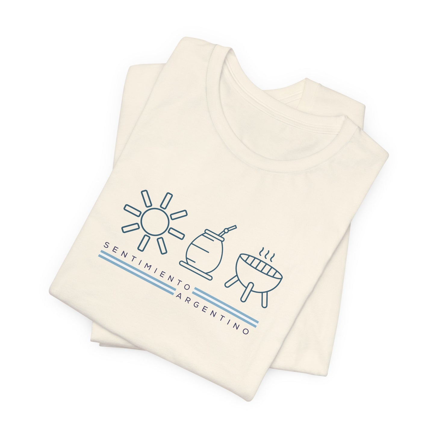 Sentimiento Argentino Shirt, Argentina Culture Tee, Mate Asado Shirt, Argentina Pride T-Shirt, Latino Heritage Shirt
