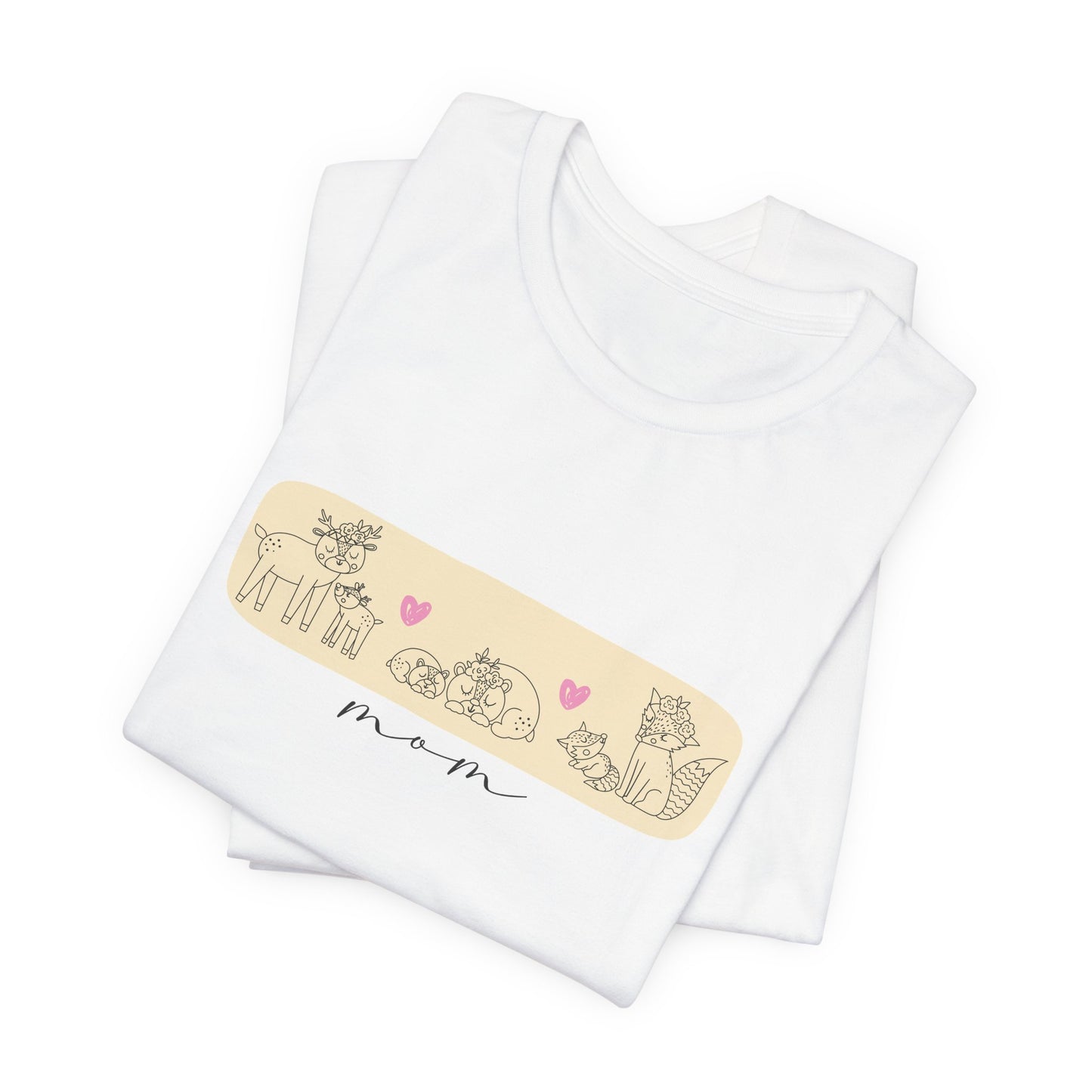 Cute Woodland Animal Mom Shirt - Adorable Mother’s Day Gift