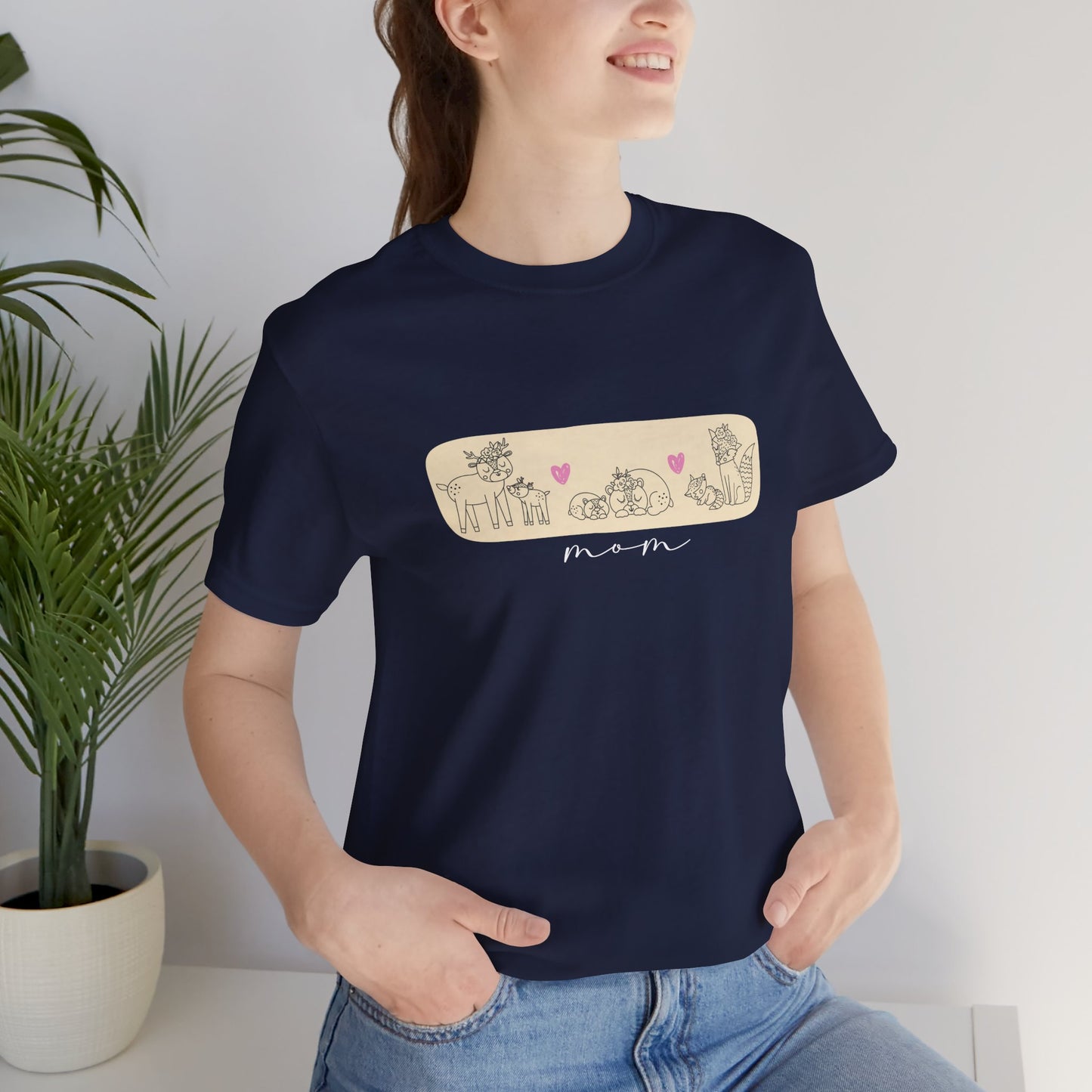 Cute Woodland Animal Mom Shirt - Adorable Mother’s Day Gift