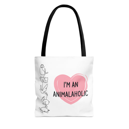 Animalaholic Tote Bag