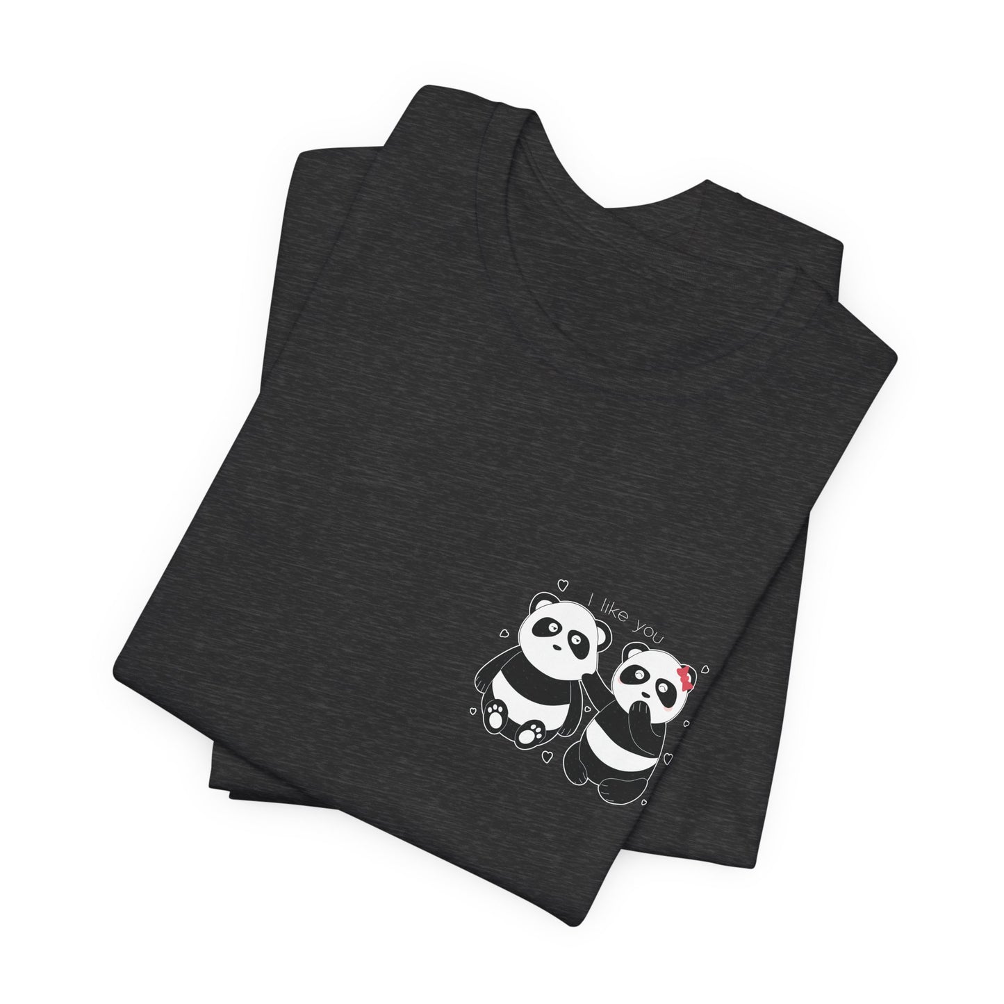 Cute Panda Couple – Kawaii Love T-Shirt