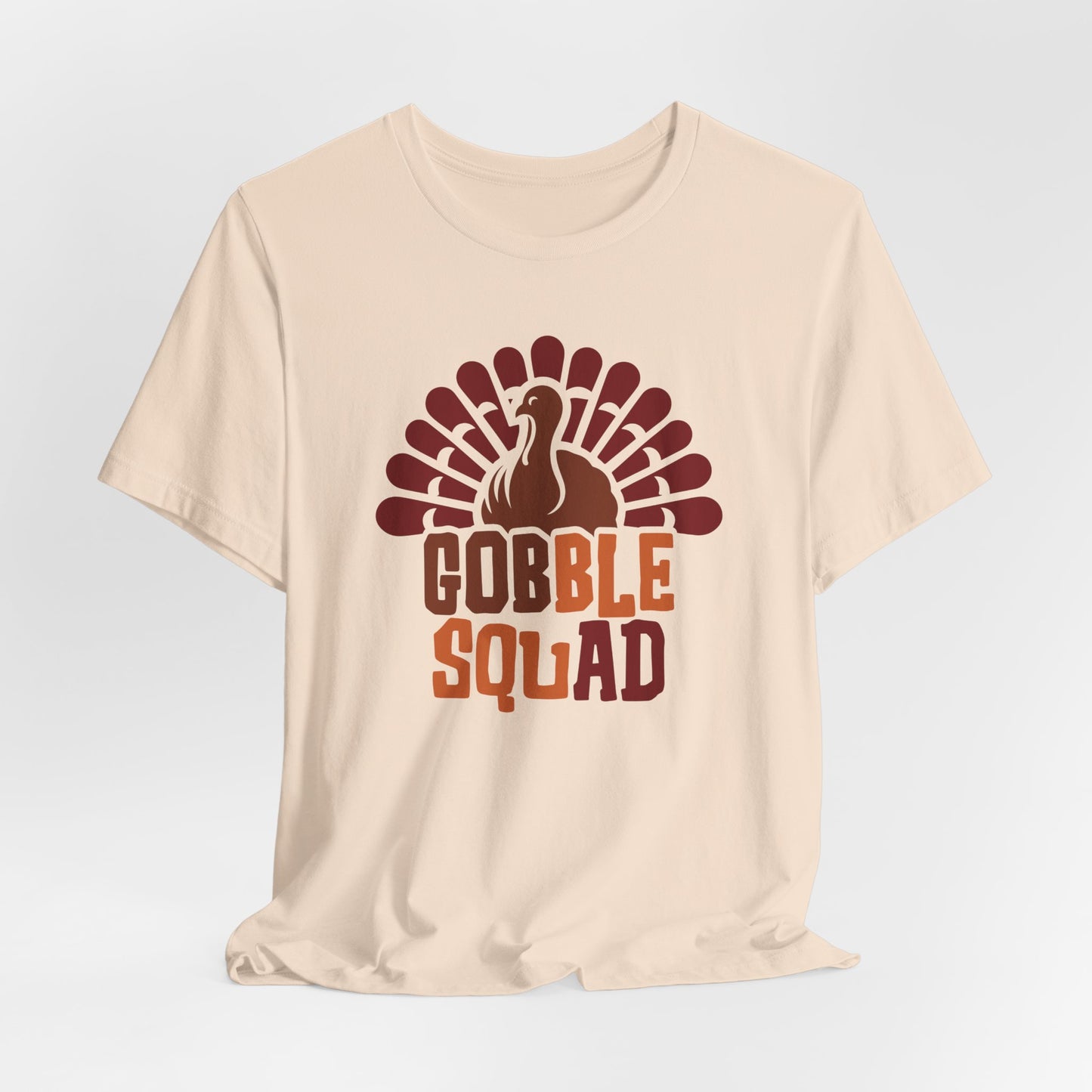 Gobble Squad T-Shirt – Funny Thanksgiving Turkey Tee for Family and Friends | Matching Thanksgiving Outfit