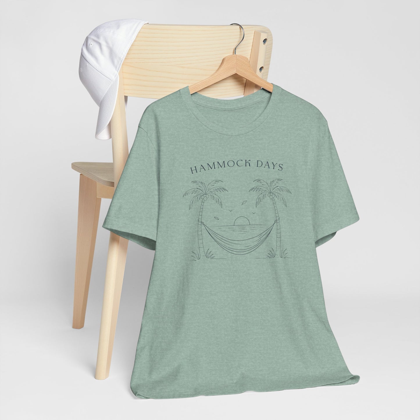 Hammock Days Shirt - Tropical Beach Vacation Graphic Tee