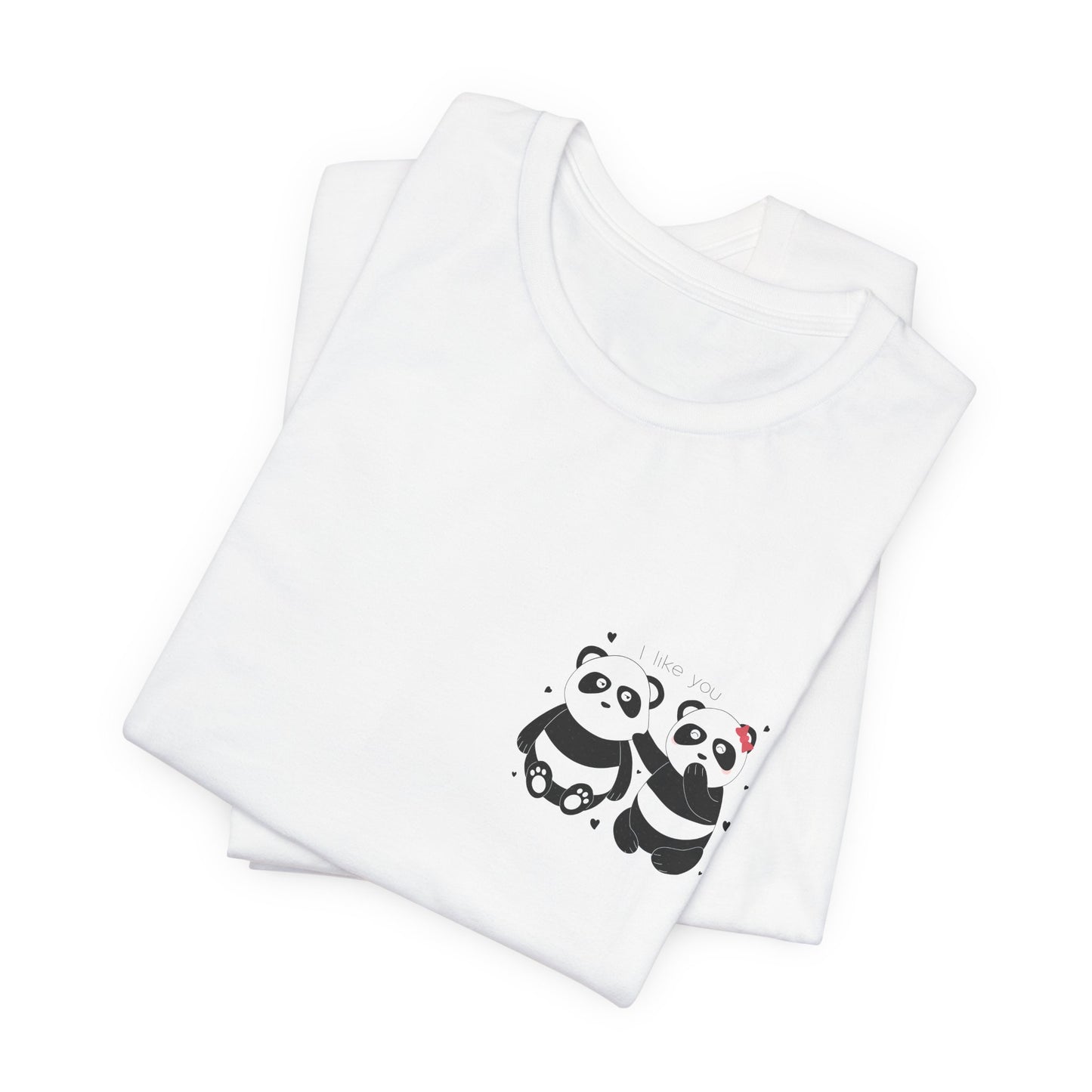Cute Panda Couple – Kawaii Love T-Shirt