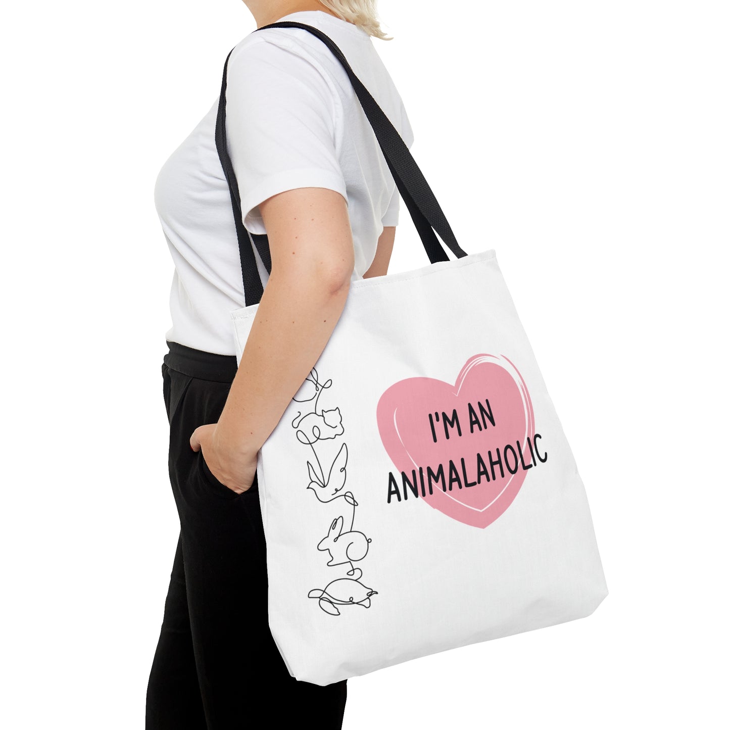 Animalaholic Tote Bag