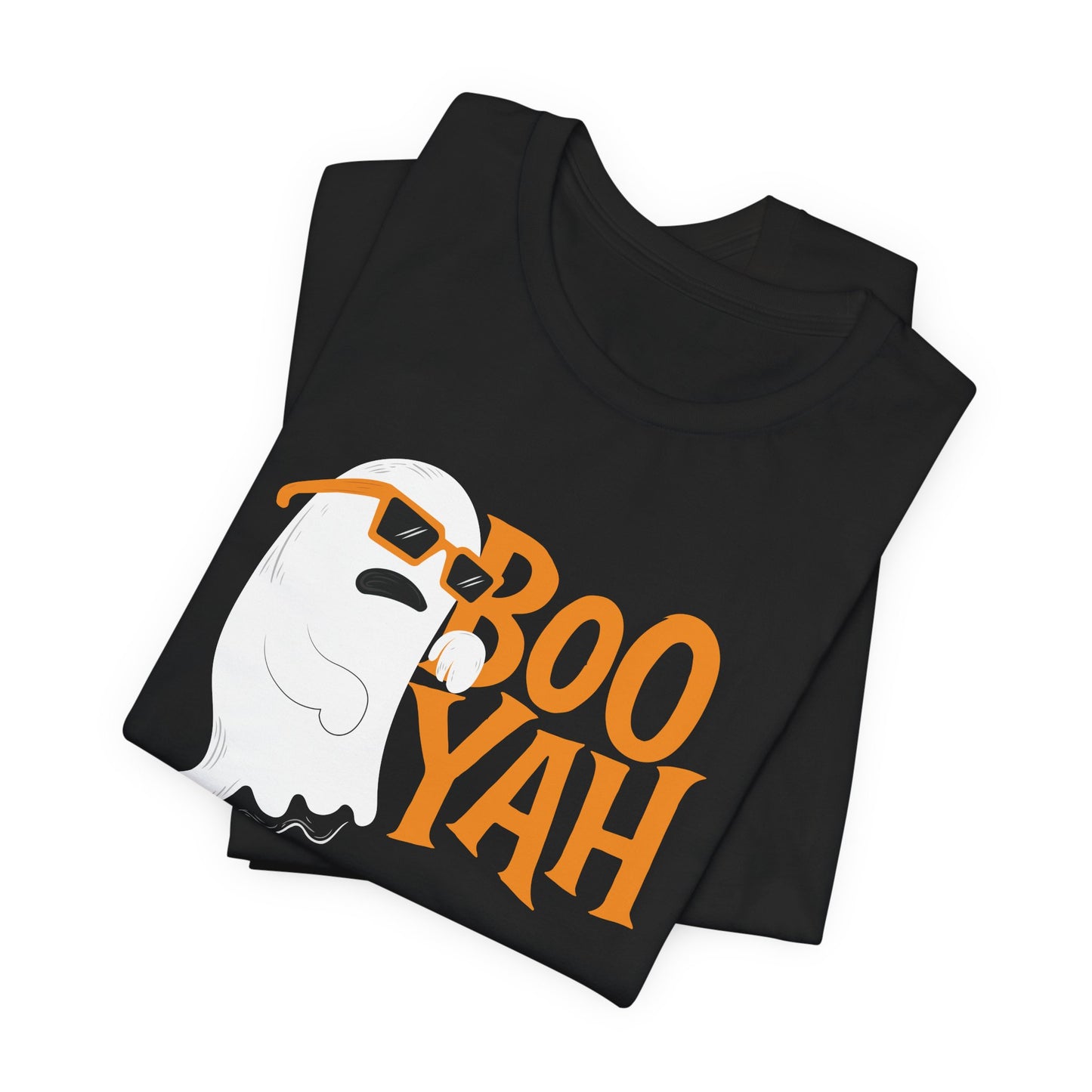 Boo Yah Ghost T-Shirt – Cool Spooky Vibes