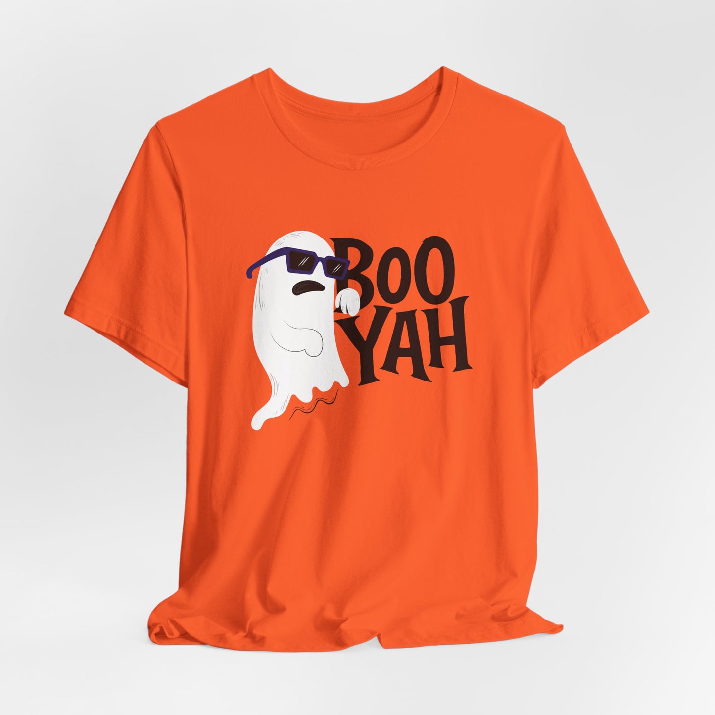Boo Yah Ghost T-Shirt – Cool Spooky Vibes