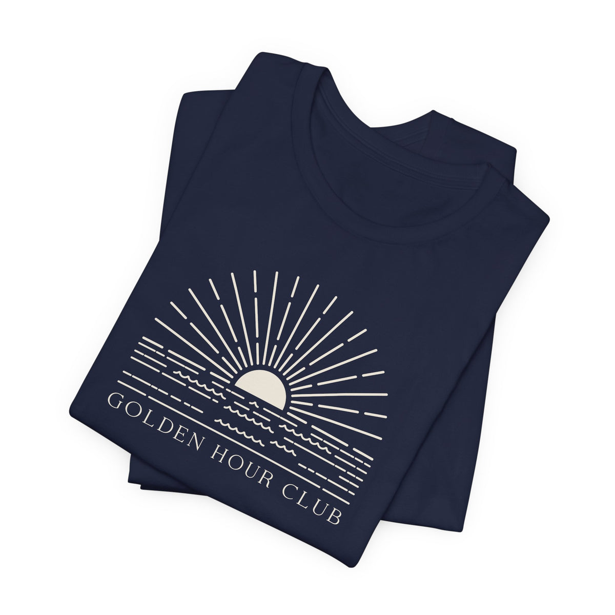 Golden Hour Club Shirt – Coastal Sunset Graphic Tee