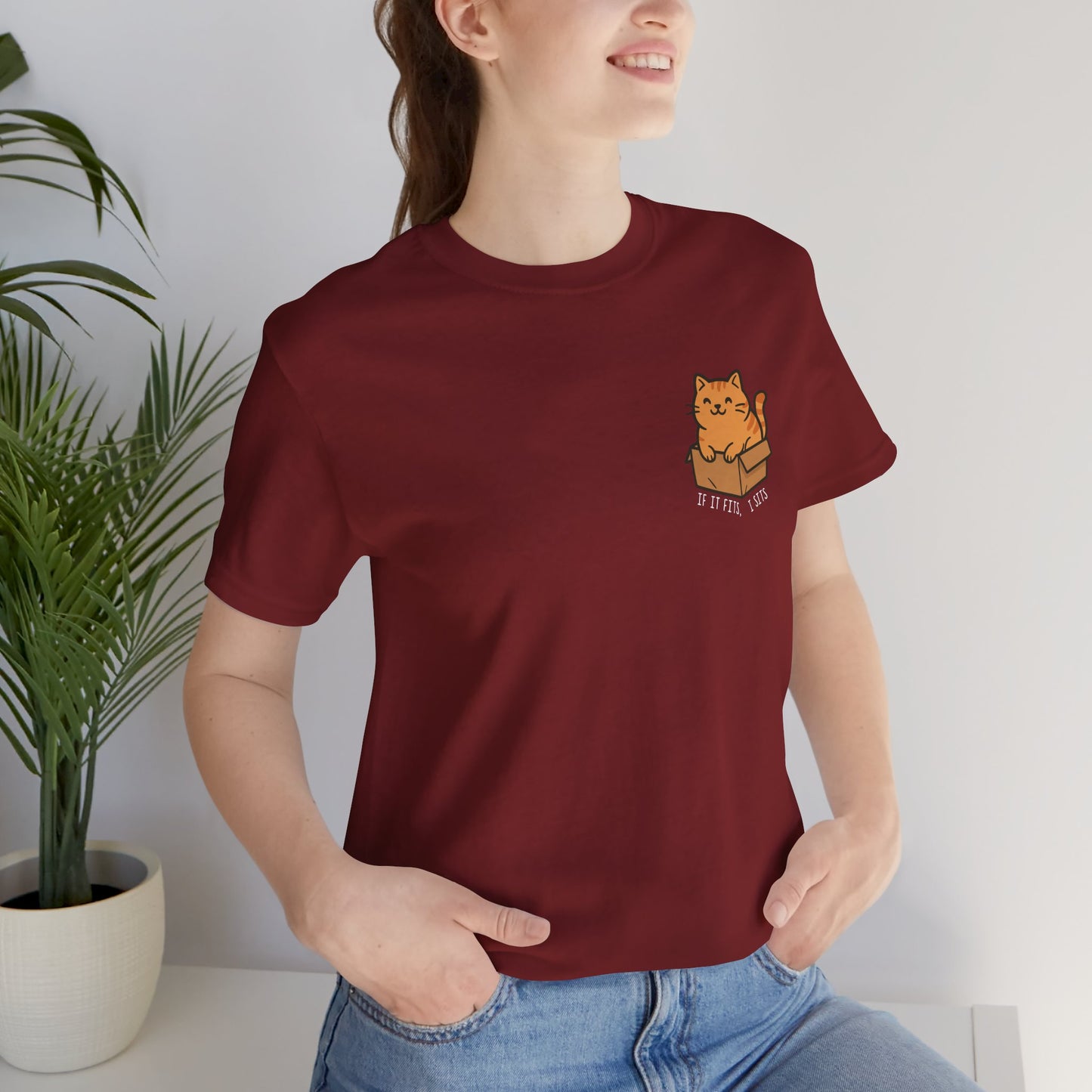 Cat in Box T-Shirt – Cute & Playful Gift for Cat Lovers