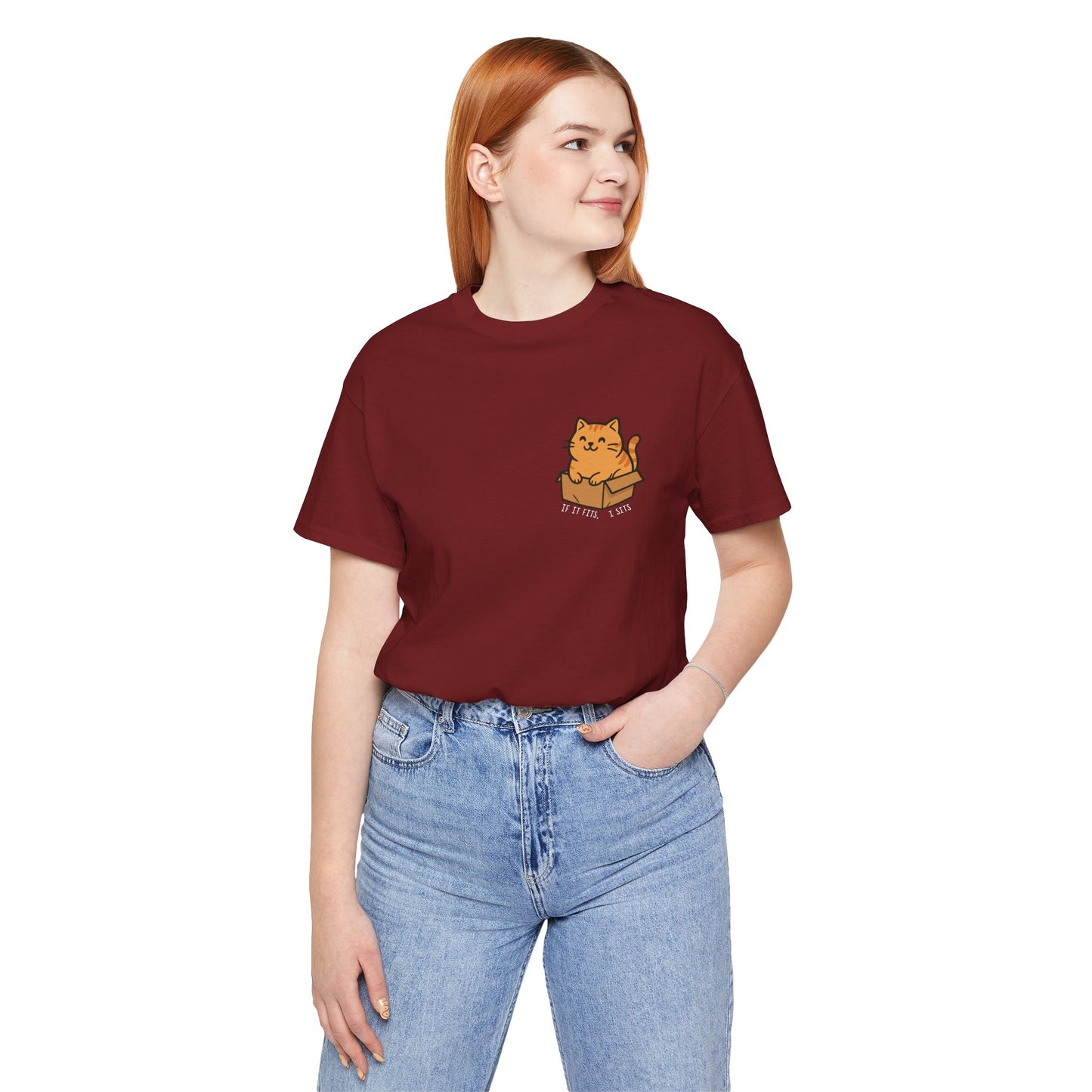 Cat in Box T-Shirt – Cute & Playful Gift for Cat Lovers