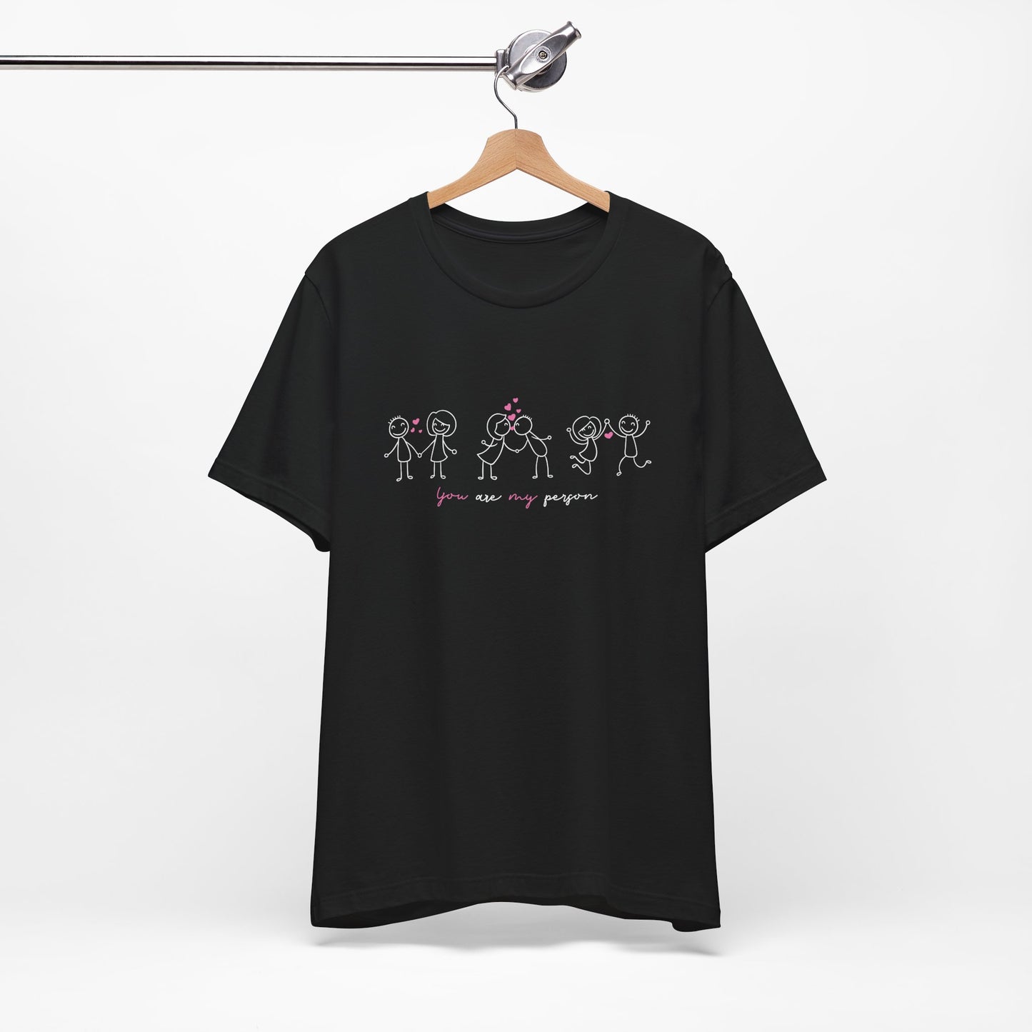 You Are My Person Couple T-Shirt | Minimalist Love Shirt for Couples | Romantic Valentine Gift