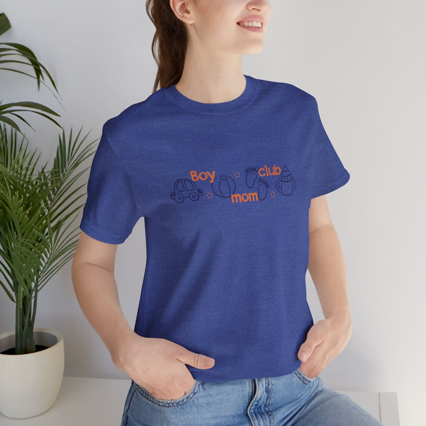 Boy Mom Club Shirt, Cute Boy Mom T-Shirt