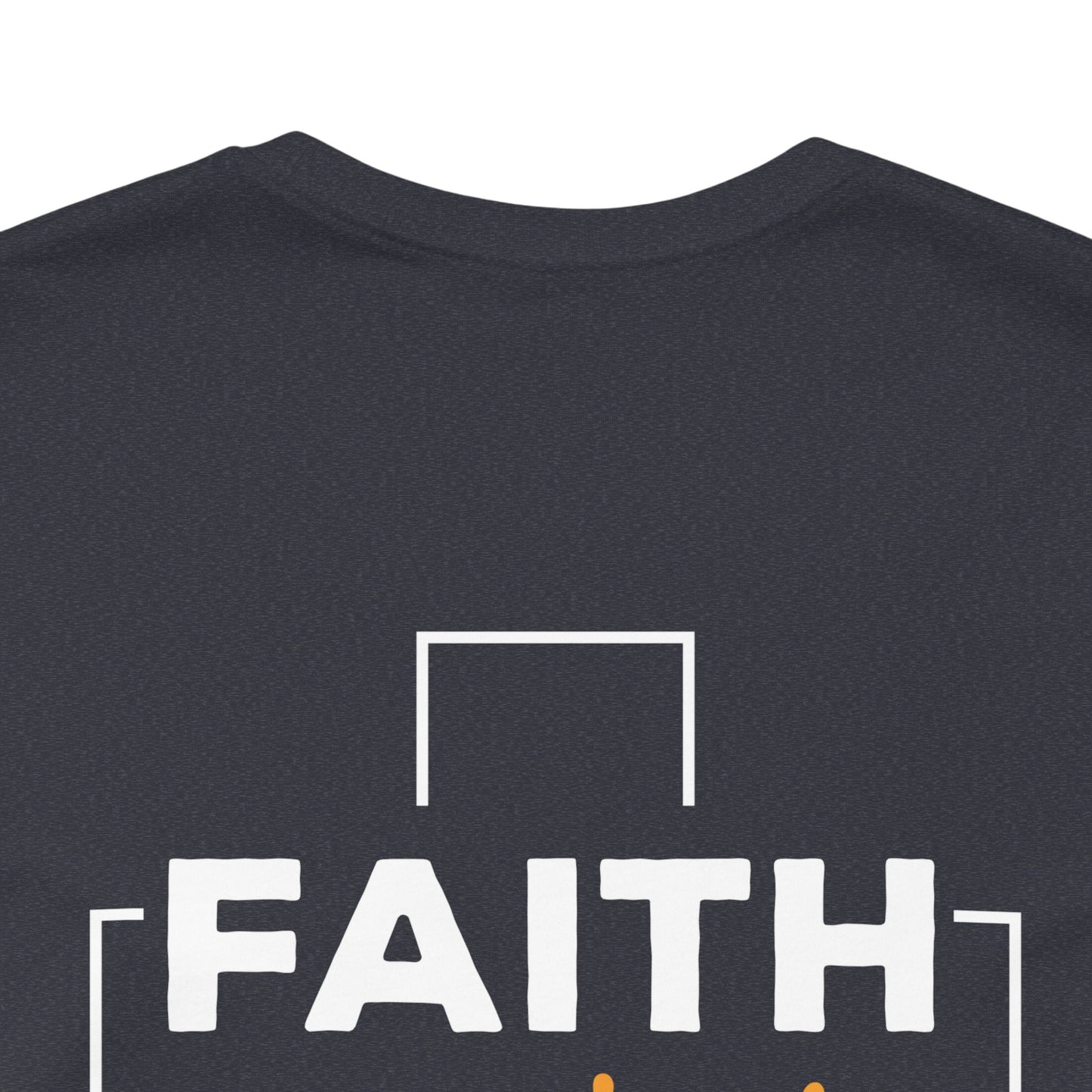 Faith Over Fear Christian T-Shirt - Faith Based Inspirational Graphic Tee for Men & Women