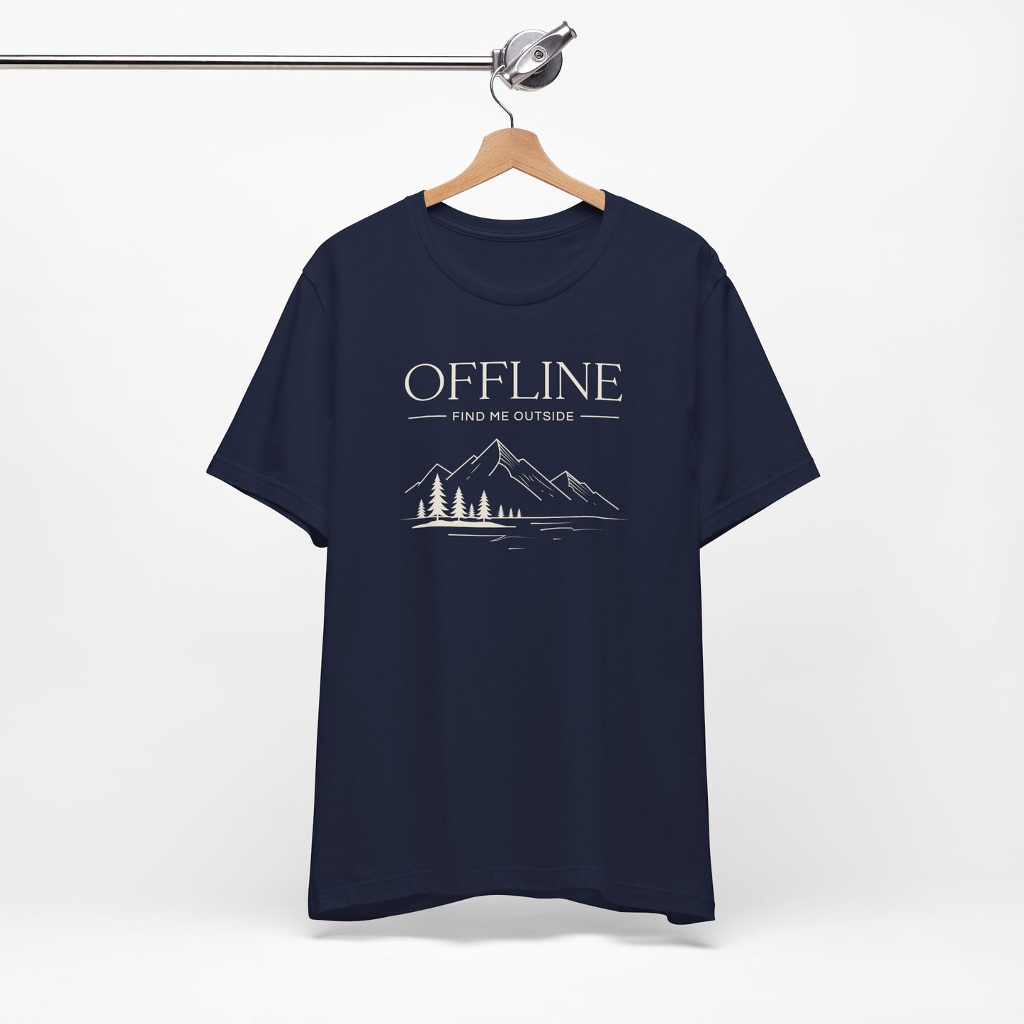 Offline Find Me Outside Shirt - Vintage Outdoor Graphic Tee