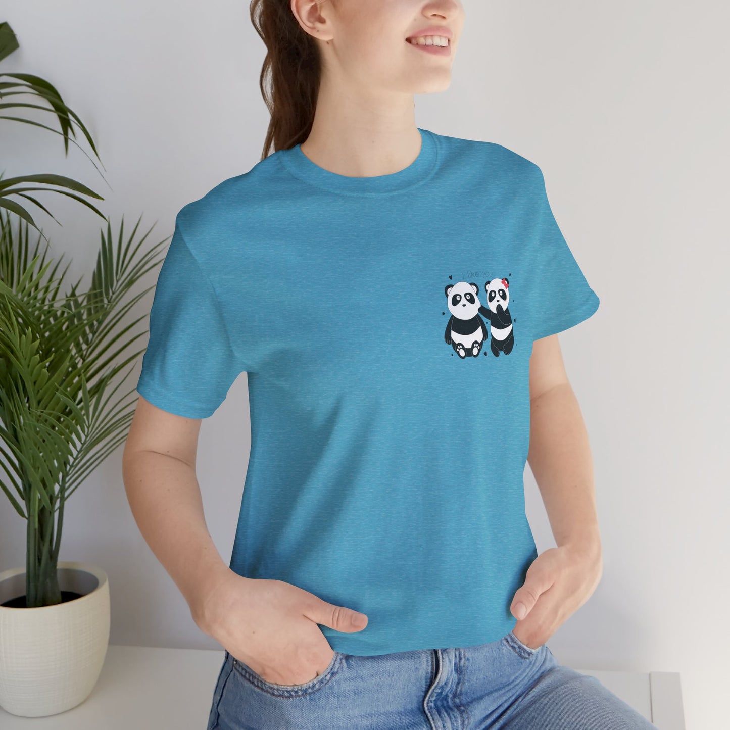 Cute Panda Couple – Kawaii Love T-Shirt
