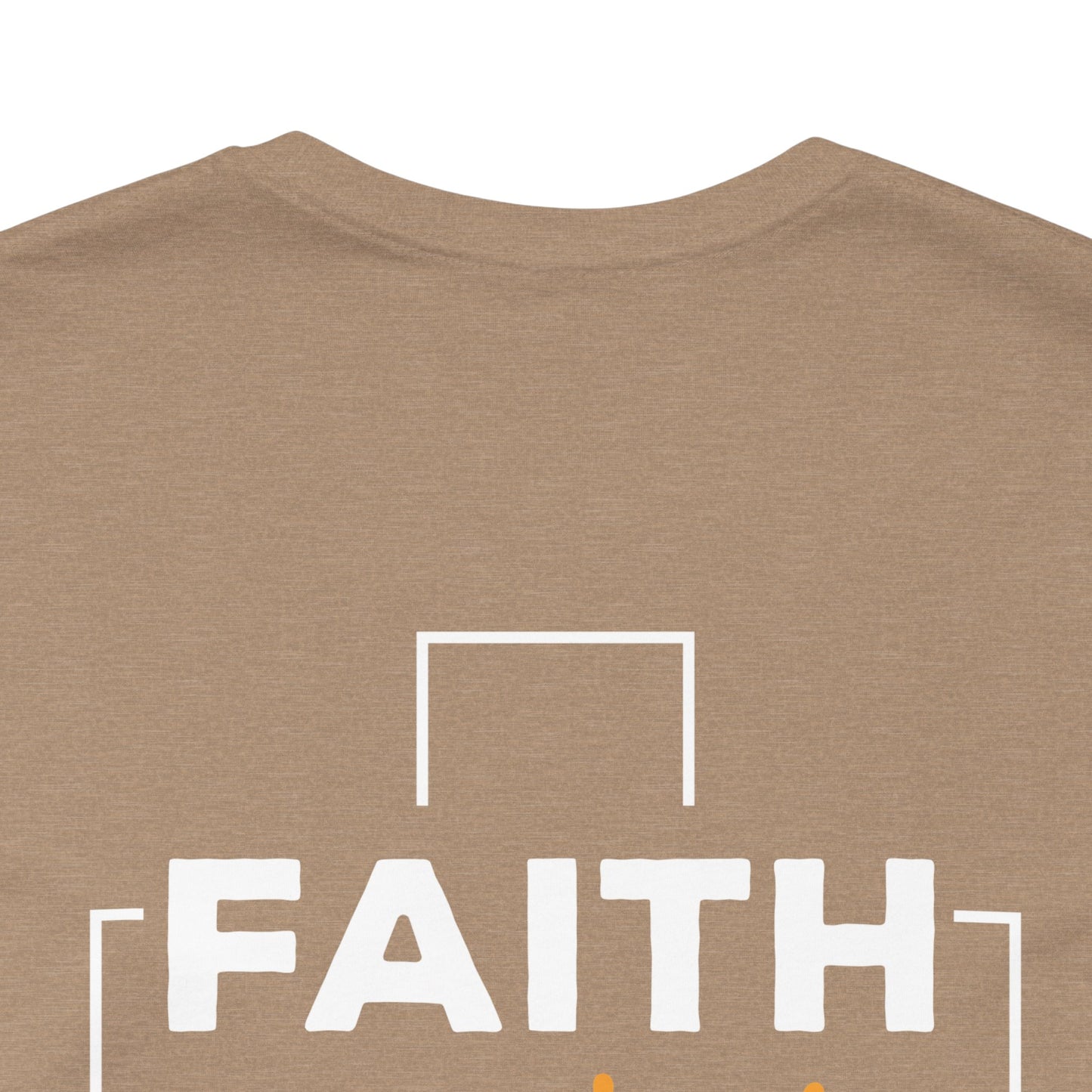Faith Over Fear Christian T-Shirt - Faith Based Inspirational Graphic Tee for Men & Women