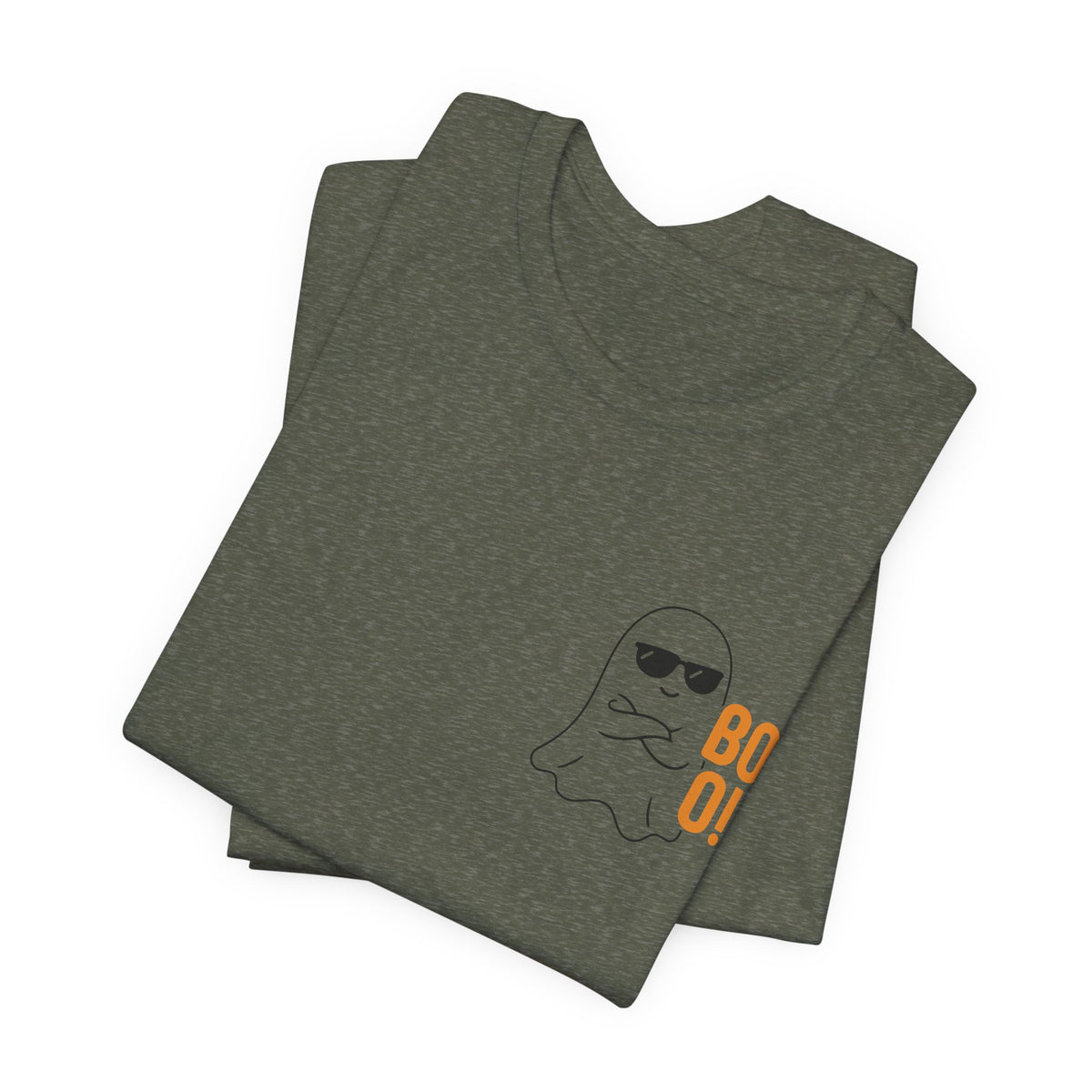 BOO! Halloween Shirt - Bold Minimalist Spooky Graphic Tee