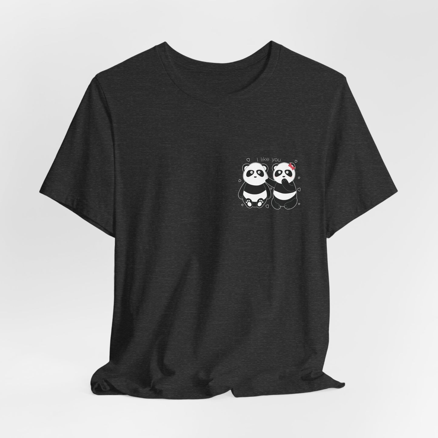Cute Panda Couple – Kawaii Love T-Shirt